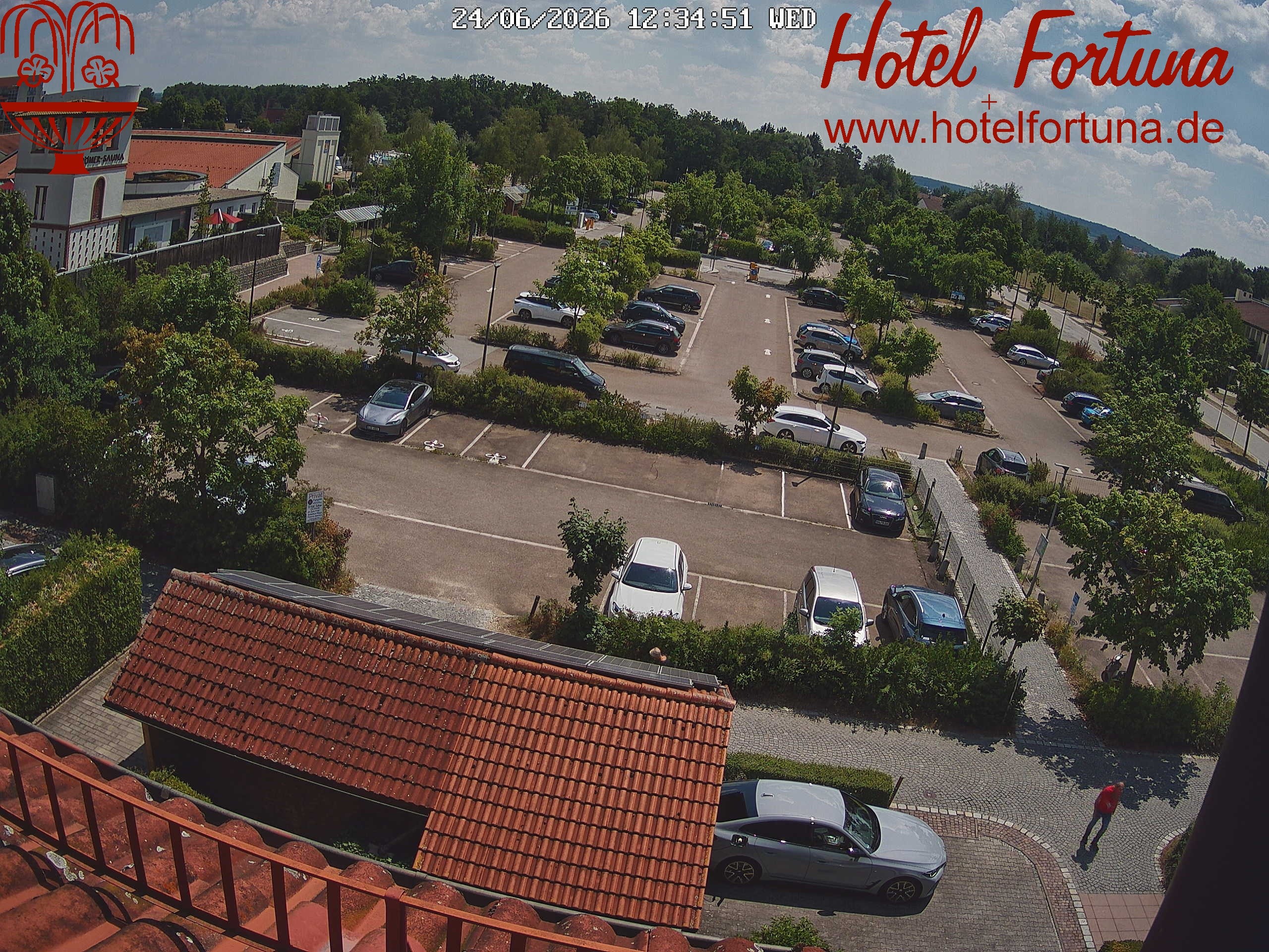 Archiv Foto Webcam Bad Gögging - Hotel Fortuna