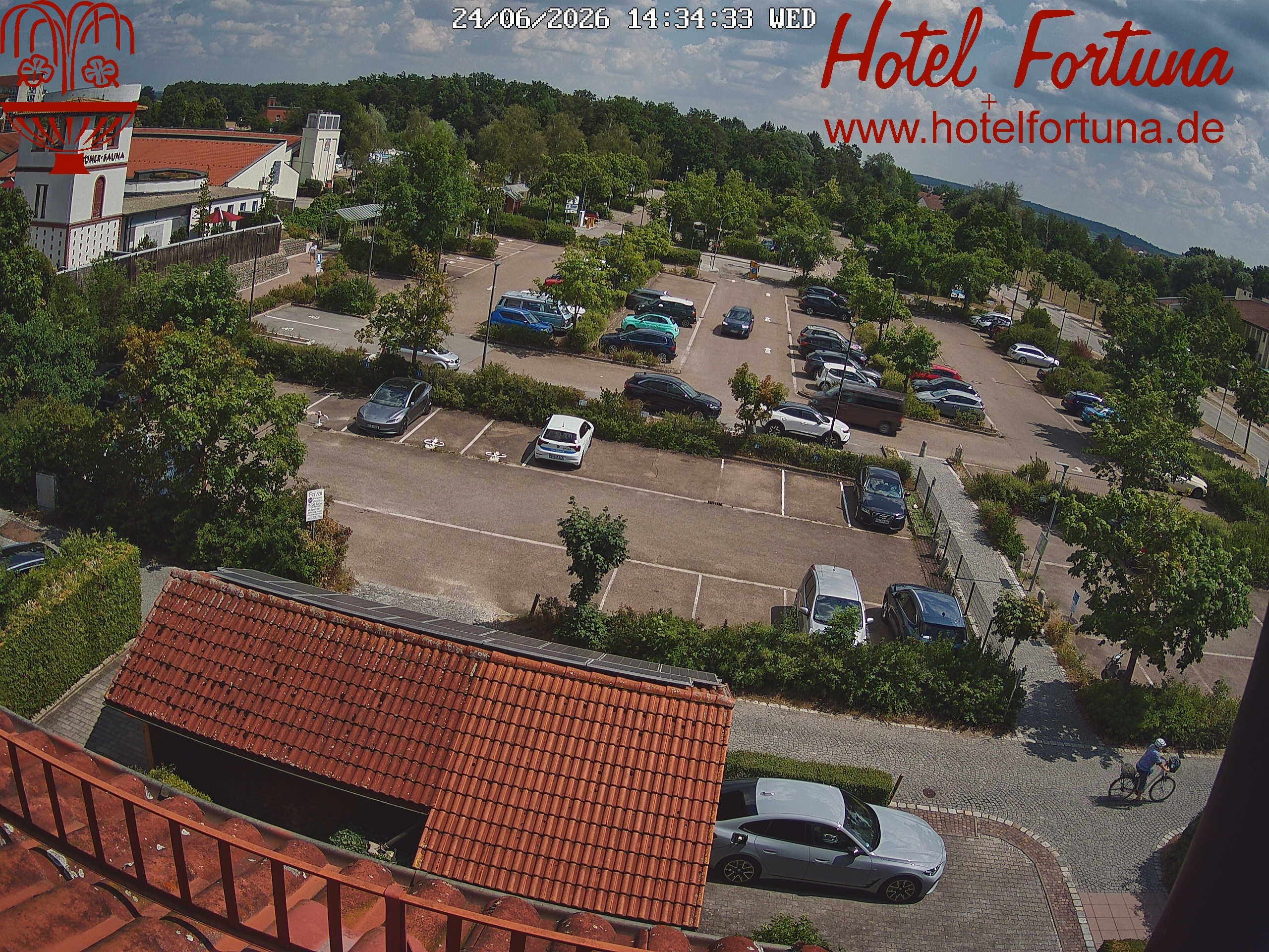 Archiv Foto Webcam Bad Gögging - Hotel Fortuna