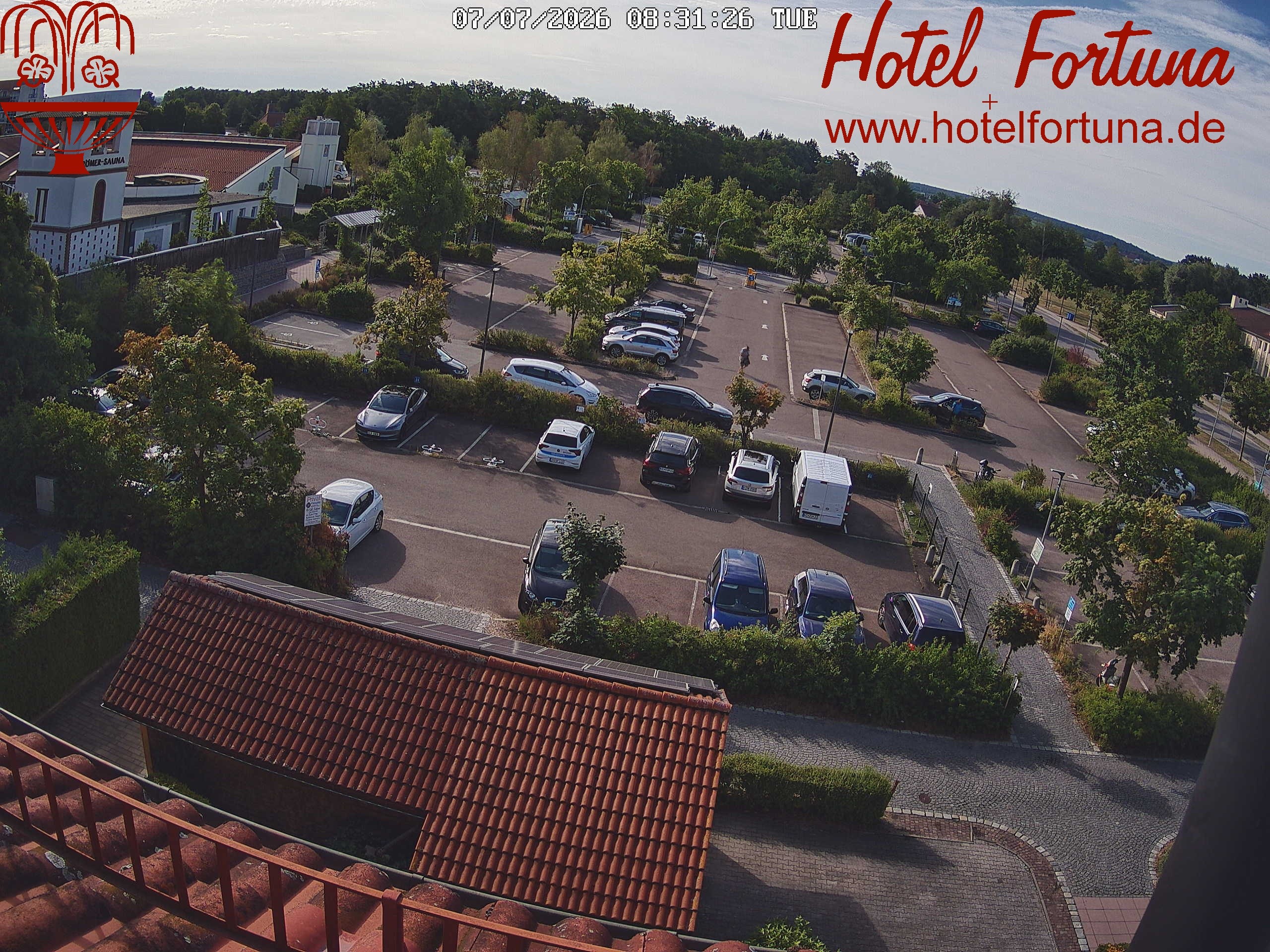 Archiv Foto Webcam Bad Gögging - Hotel Fortuna