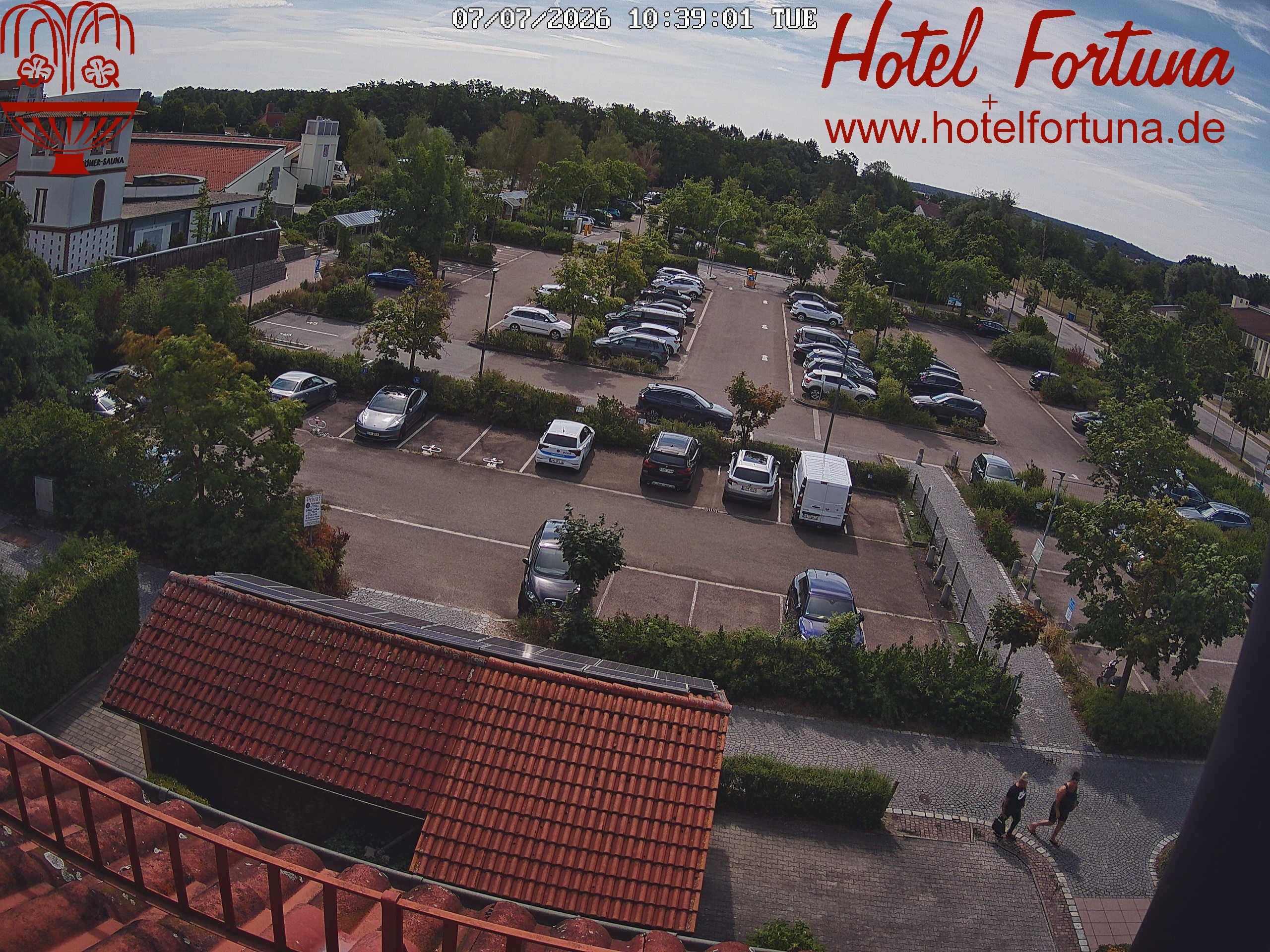 Archiv Foto Webcam Bad Gögging - Hotel Fortuna