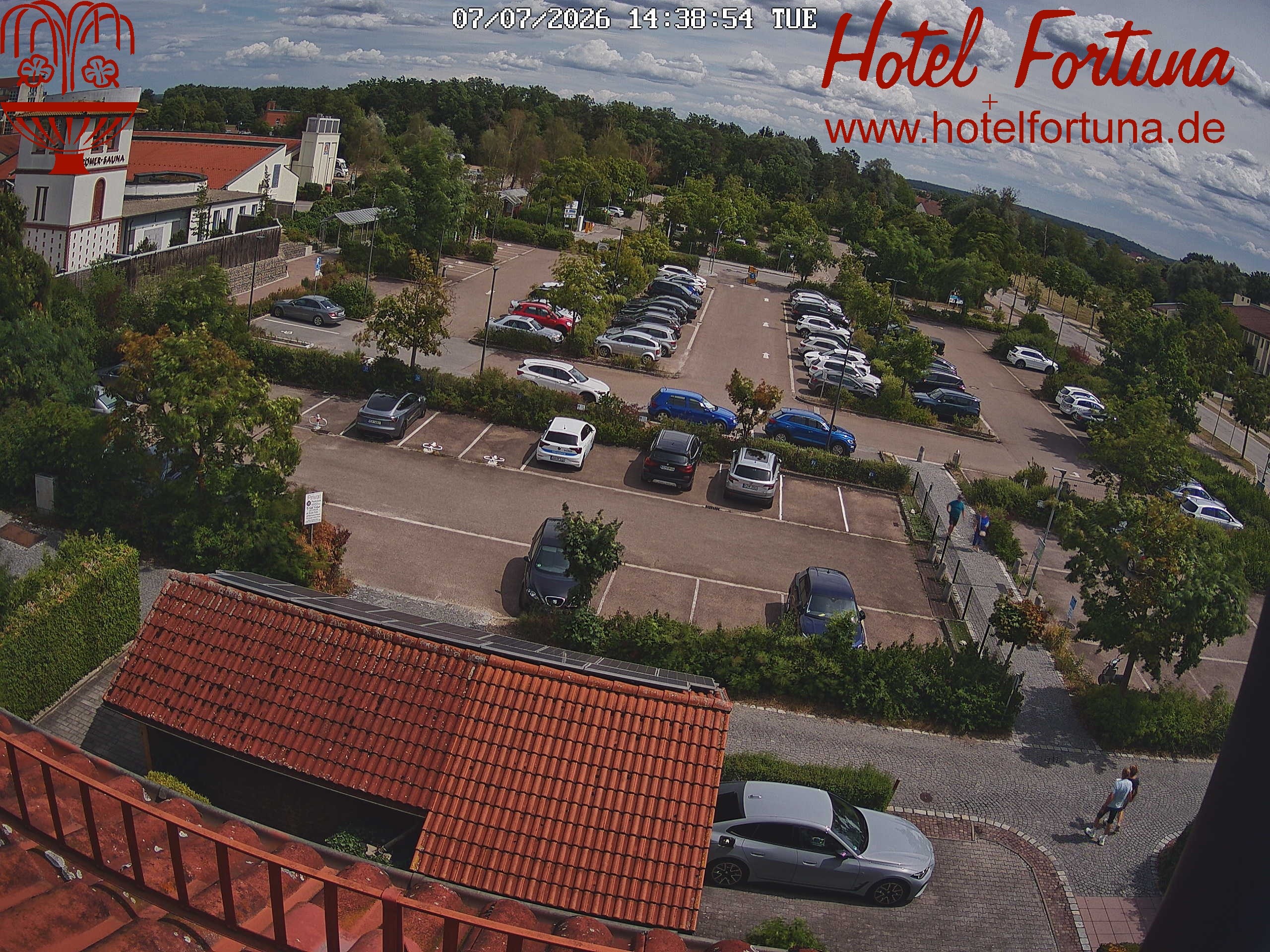 Archiv Foto Webcam Bad Gögging - Hotel Fortuna
