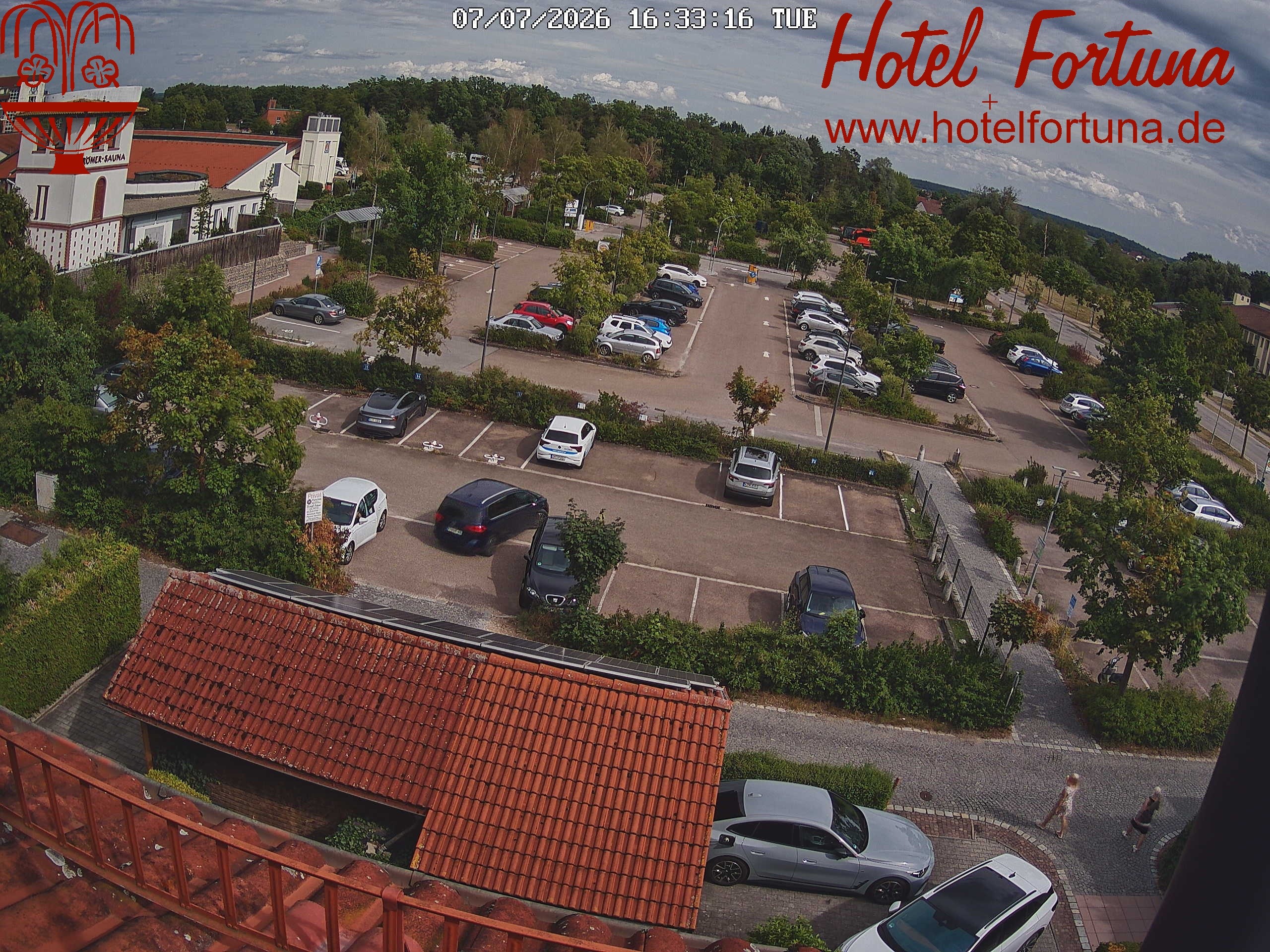 Archiv Foto Webcam Bad Gögging - Hotel Fortuna
