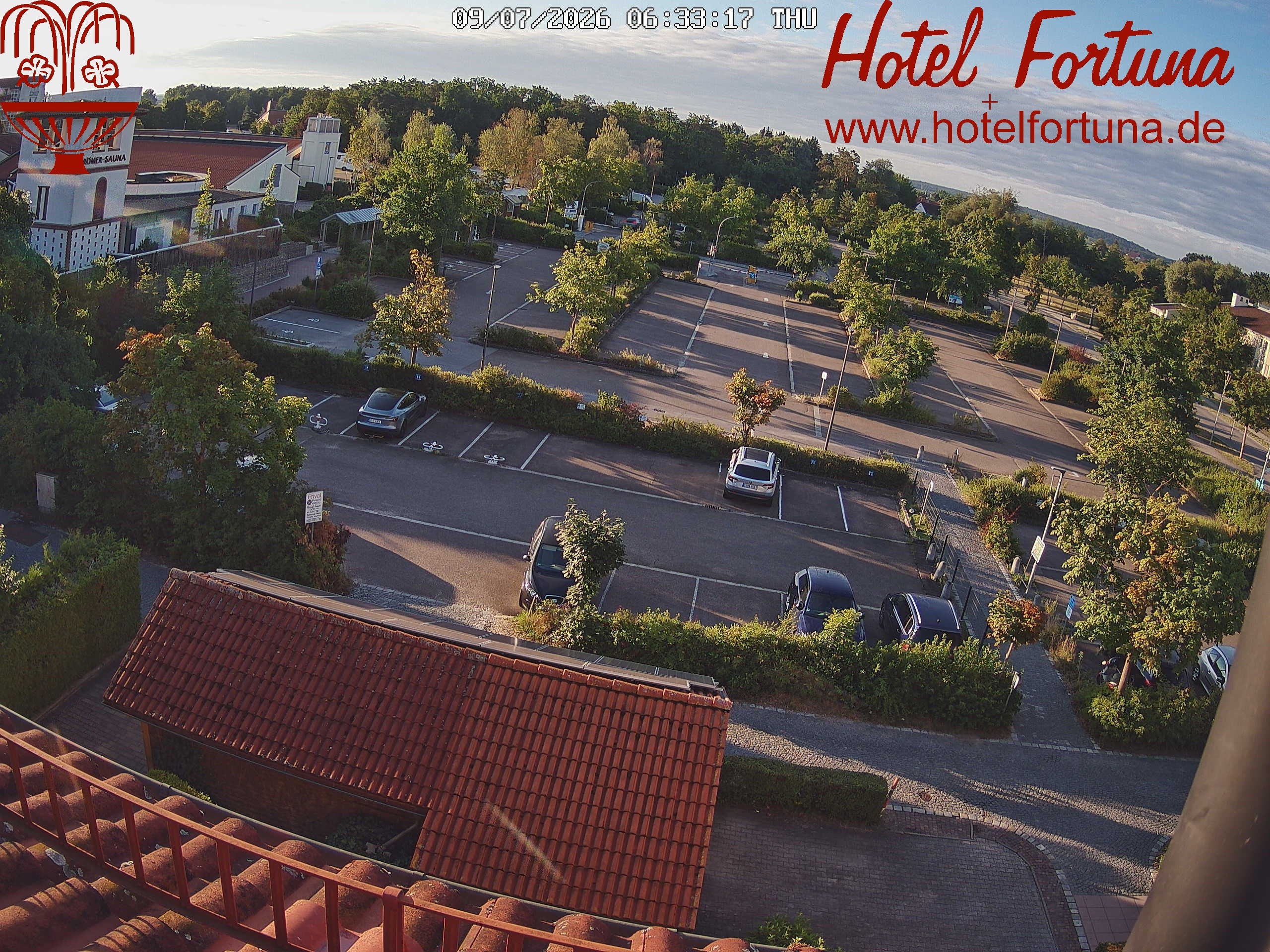 Archiv Foto Webcam Bad Gögging - Hotel Fortuna