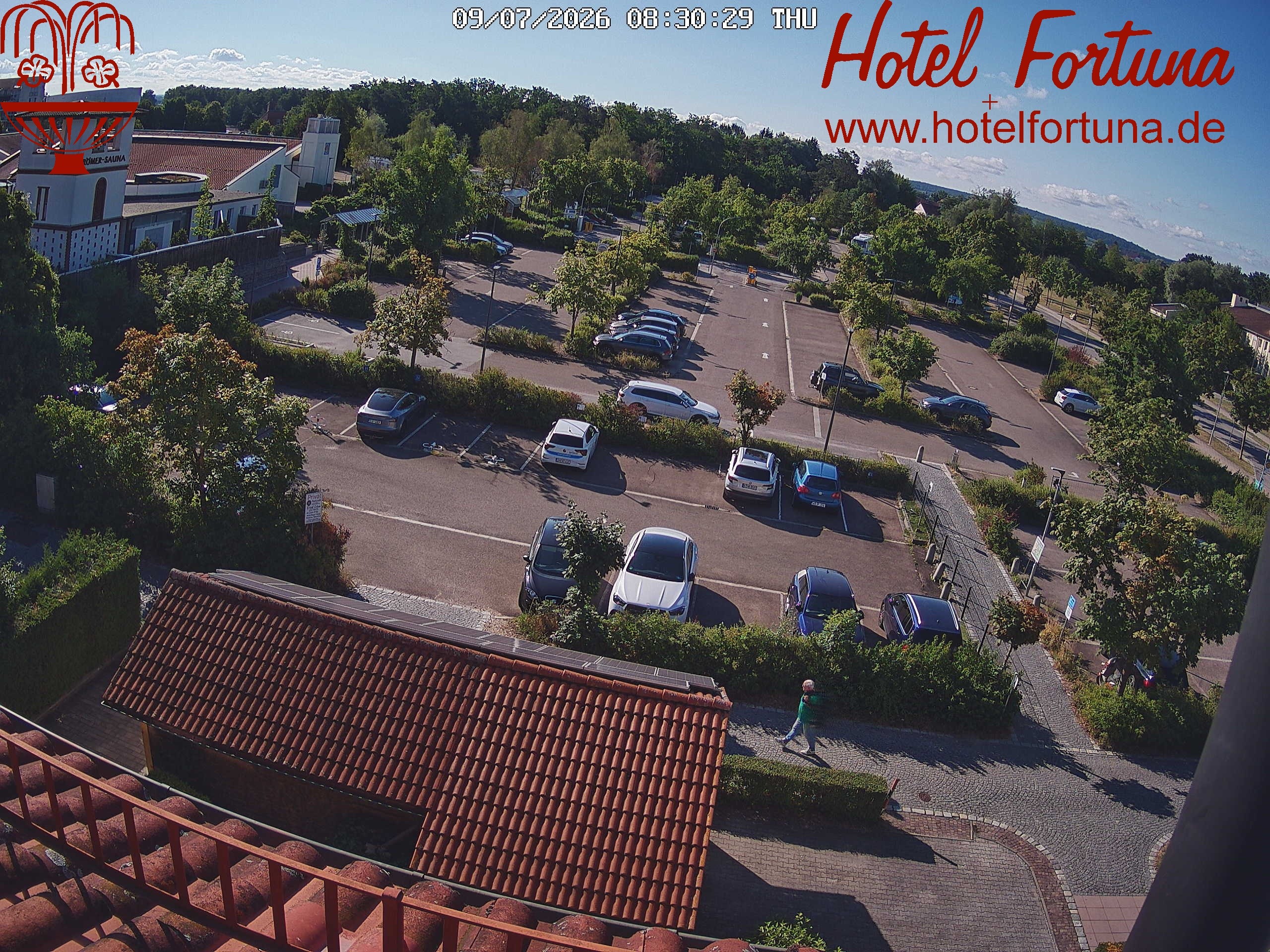 Archiv Foto Webcam Bad Gögging - Hotel Fortuna