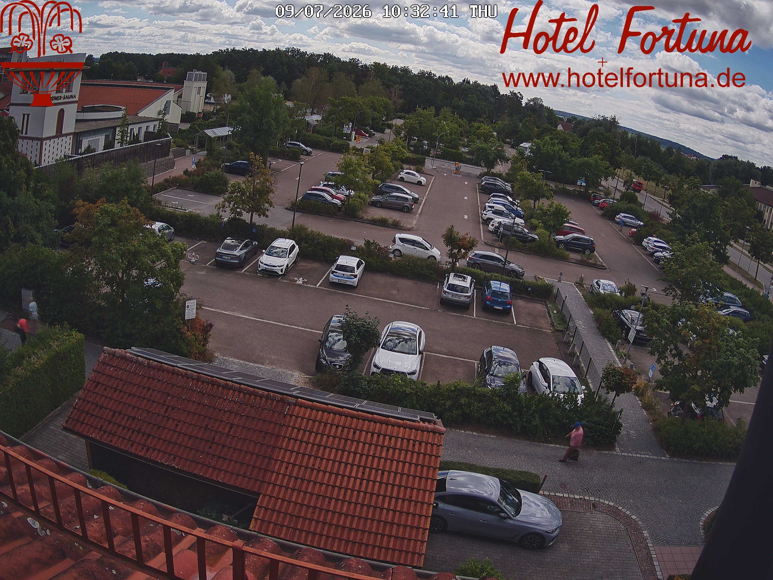 Archiv Foto Webcam Bad Gögging - Hotel Fortuna