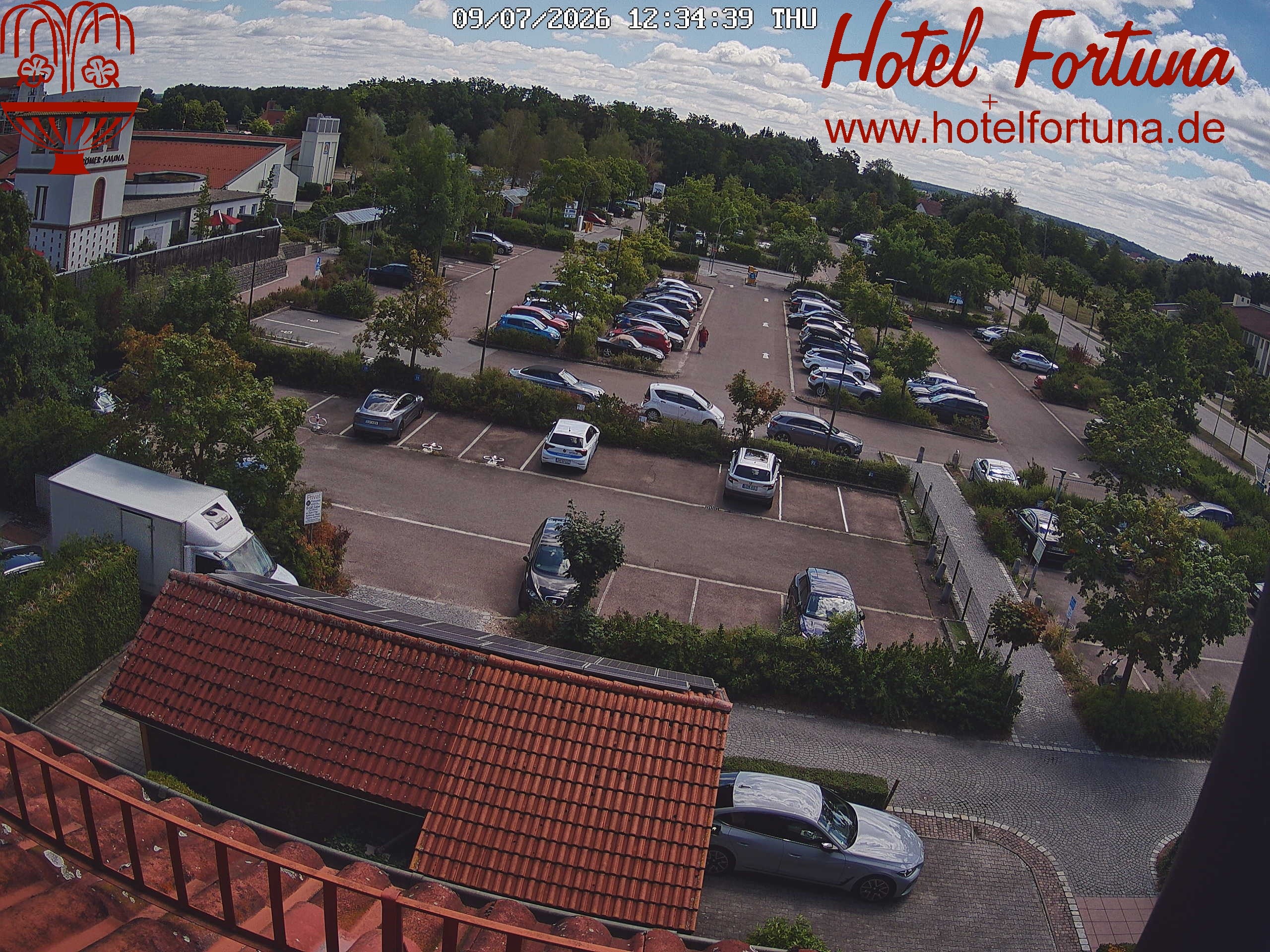 Archiv Foto Webcam Bad Gögging - Hotel Fortuna