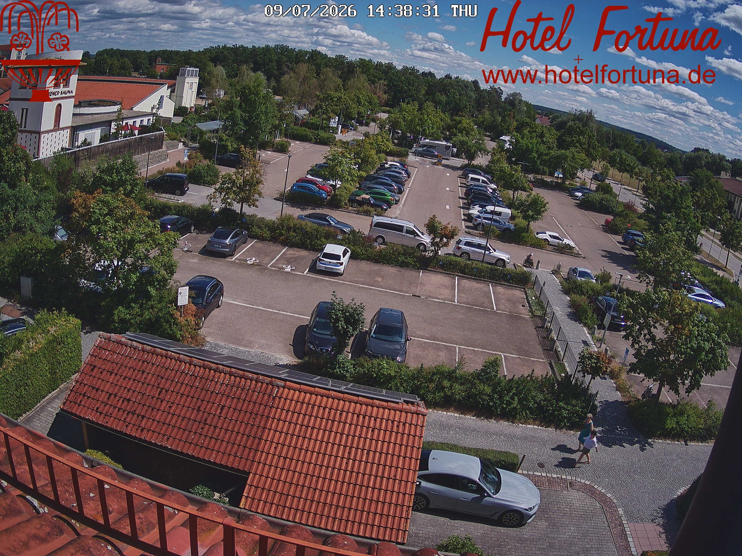 Archiv Foto Webcam Bad Gögging - Hotel Fortuna