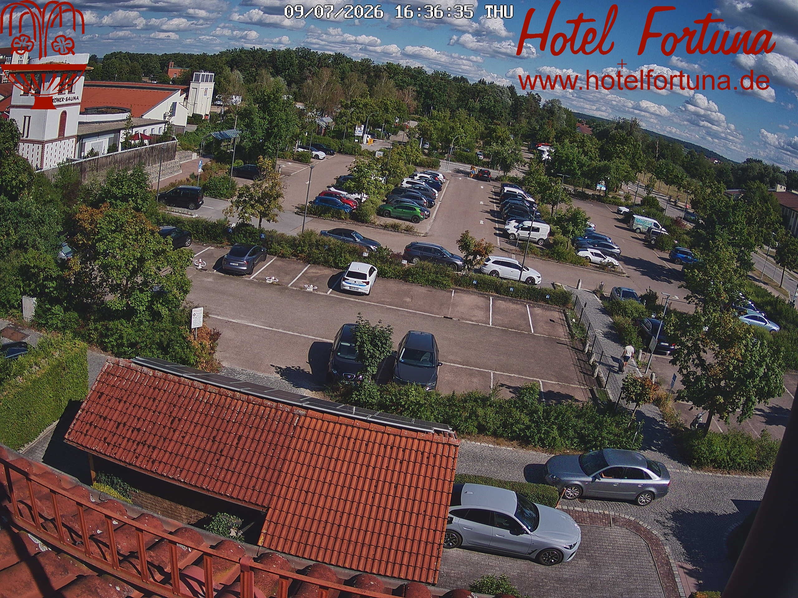 Archiv Foto Webcam Bad Gögging - Hotel Fortuna