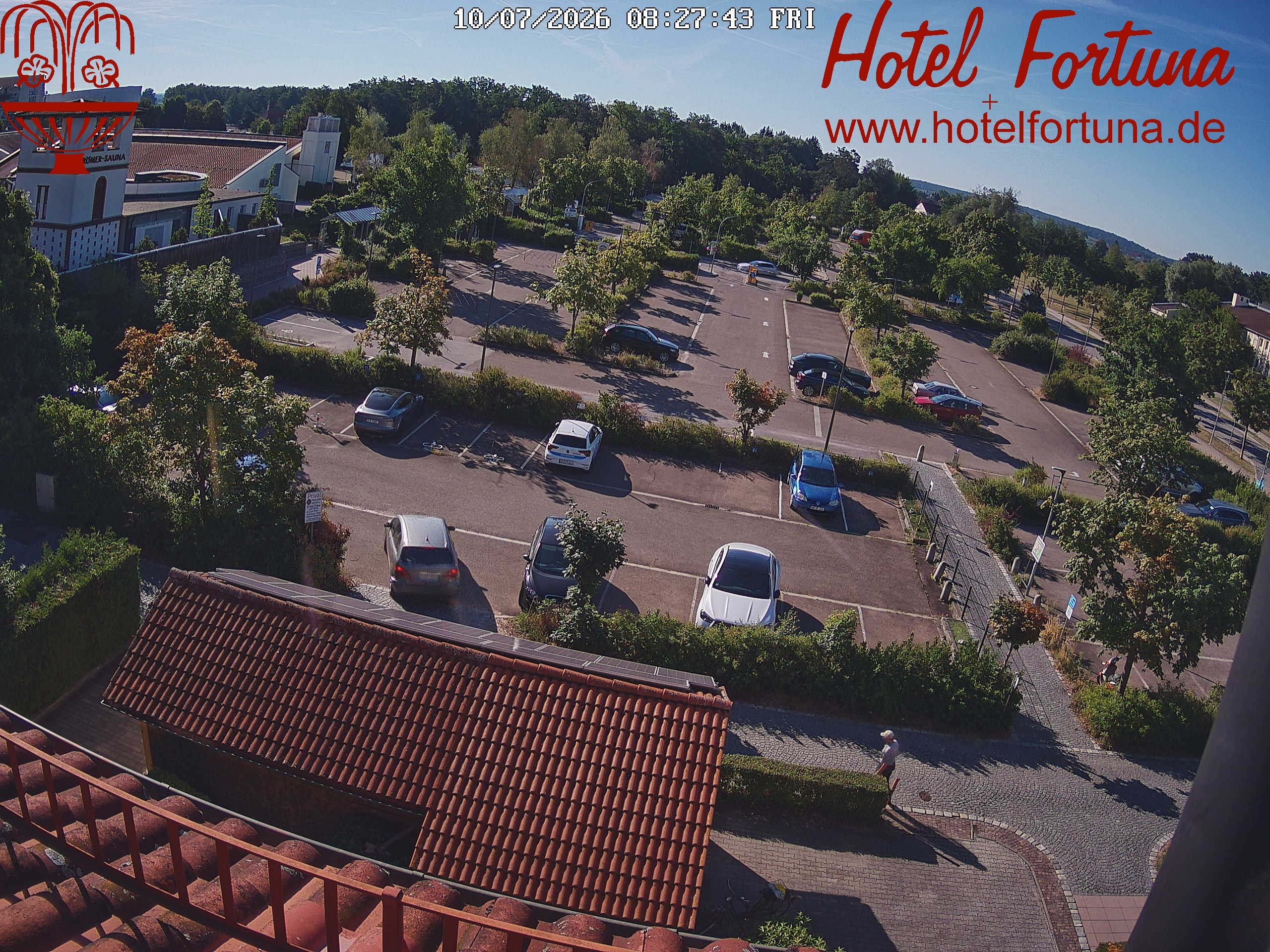 Archiv Foto Webcam Bad Gögging - Hotel Fortuna