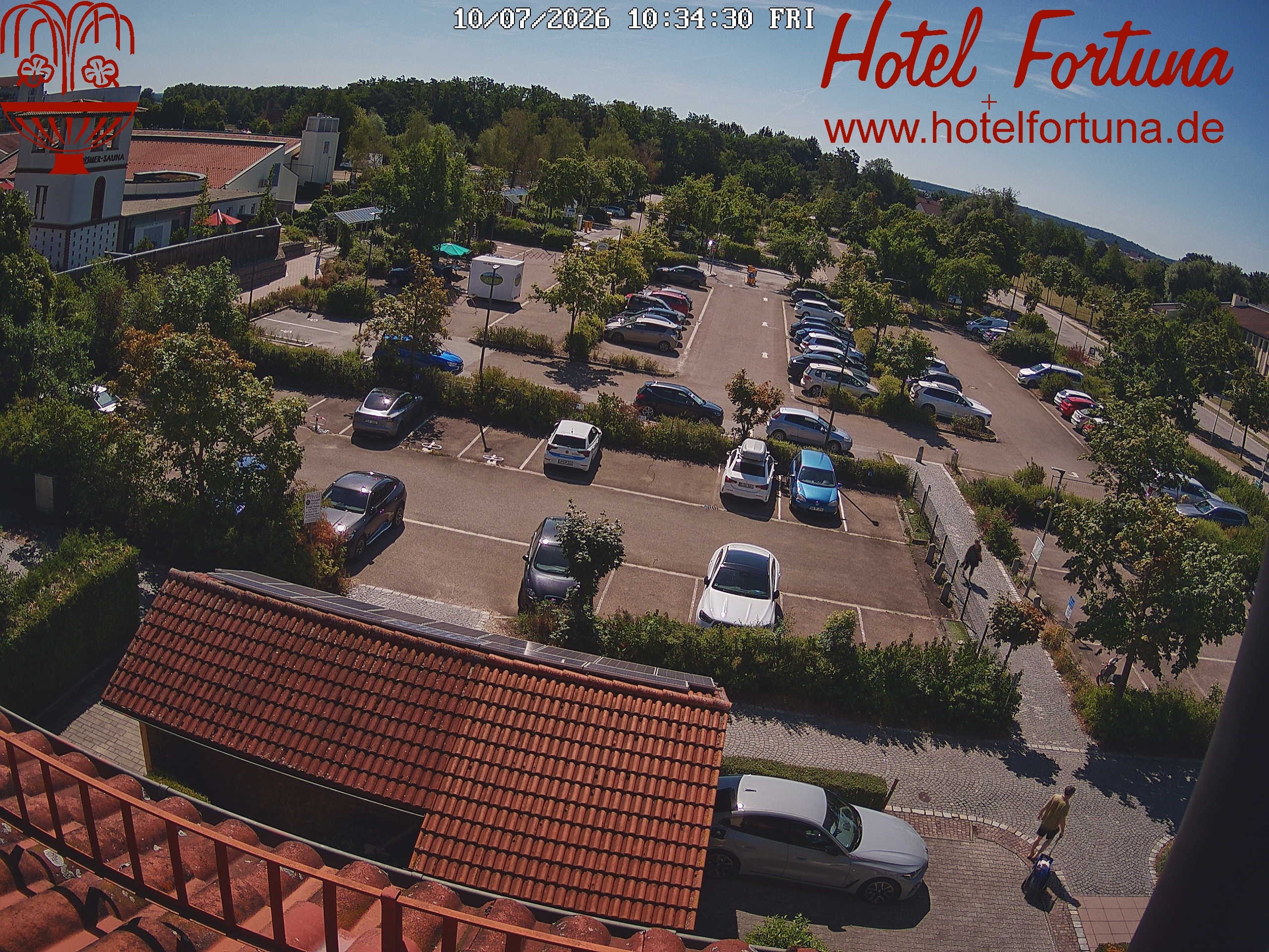 Archiv Foto Webcam Bad Gögging - Hotel Fortuna