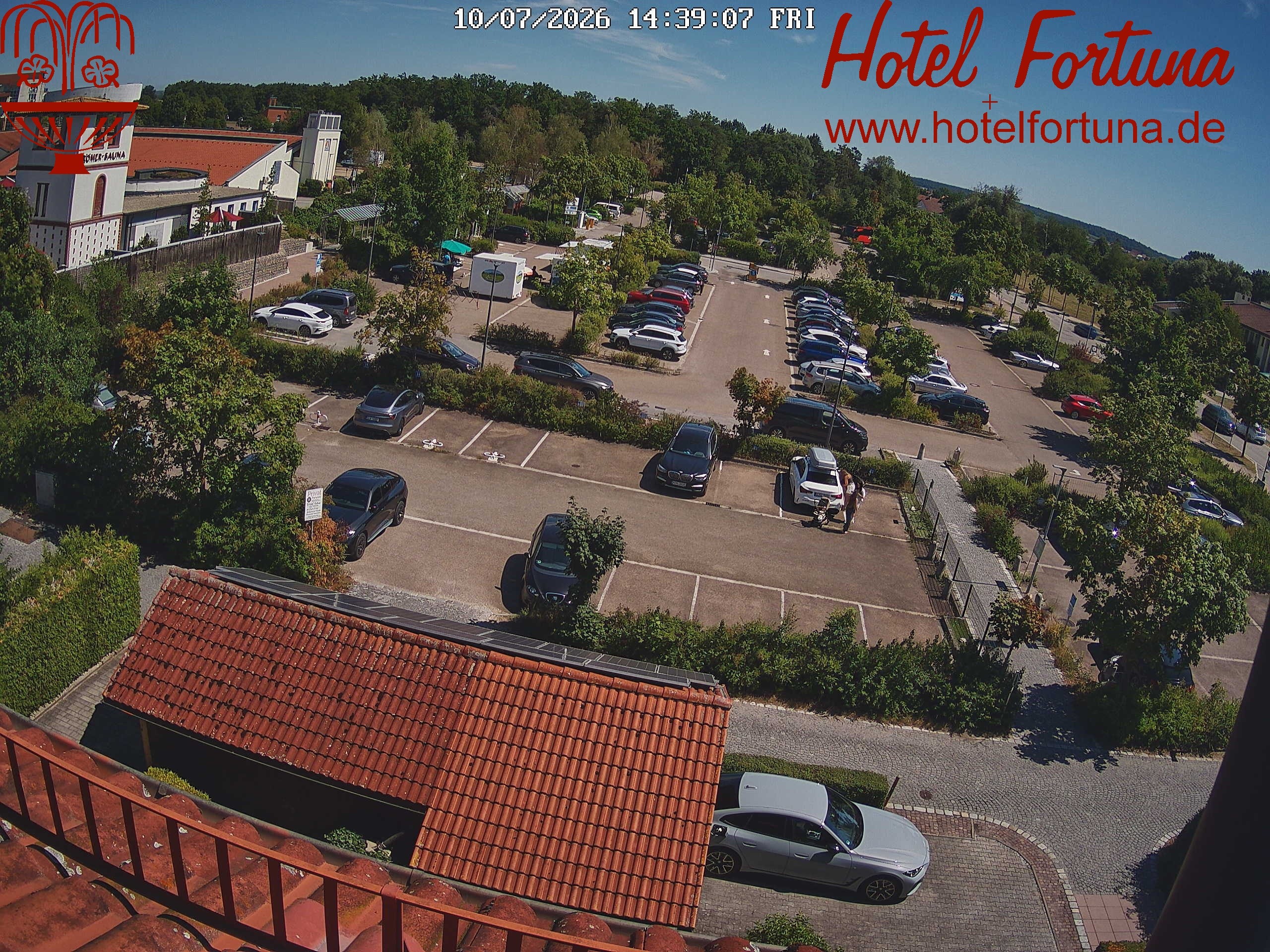 Archiv Foto Webcam Bad Gögging - Hotel Fortuna
