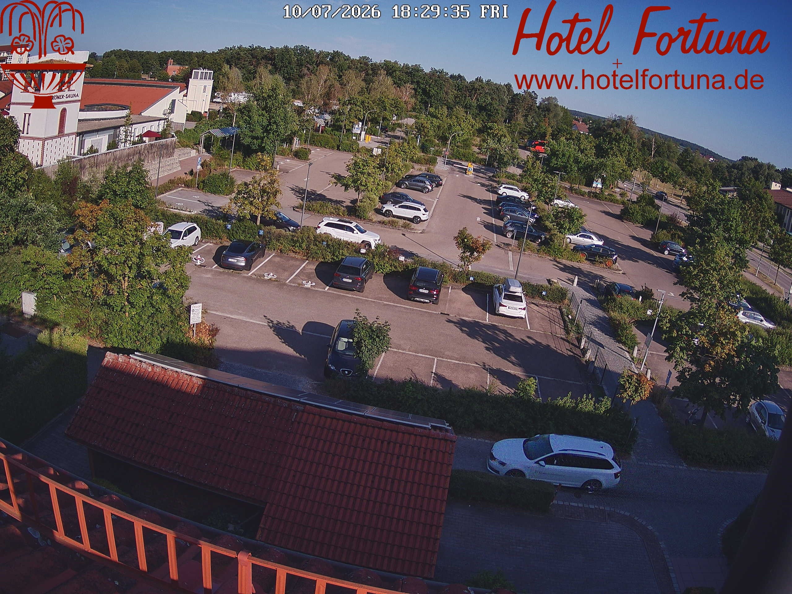 Archiv Foto Webcam Bad Gögging - Hotel Fortuna