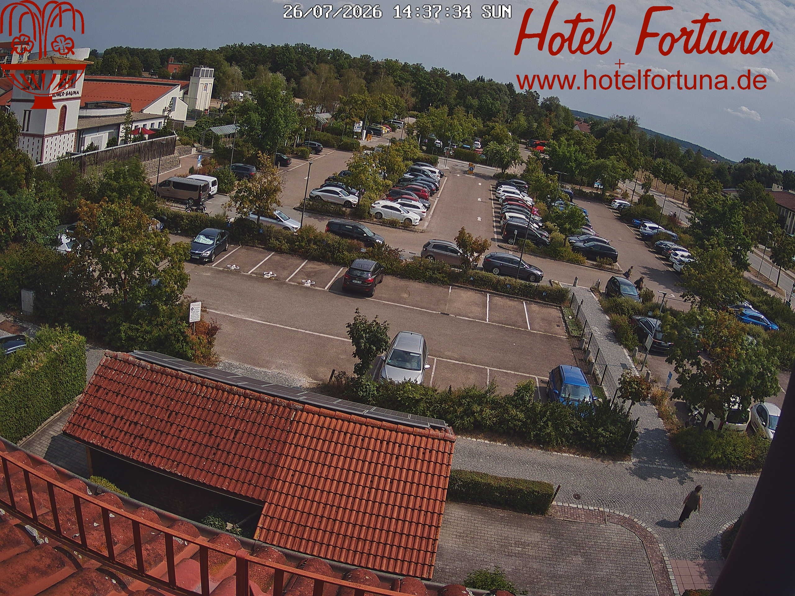 Archiv Foto Webcam Bad Gögging - Hotel Fortuna