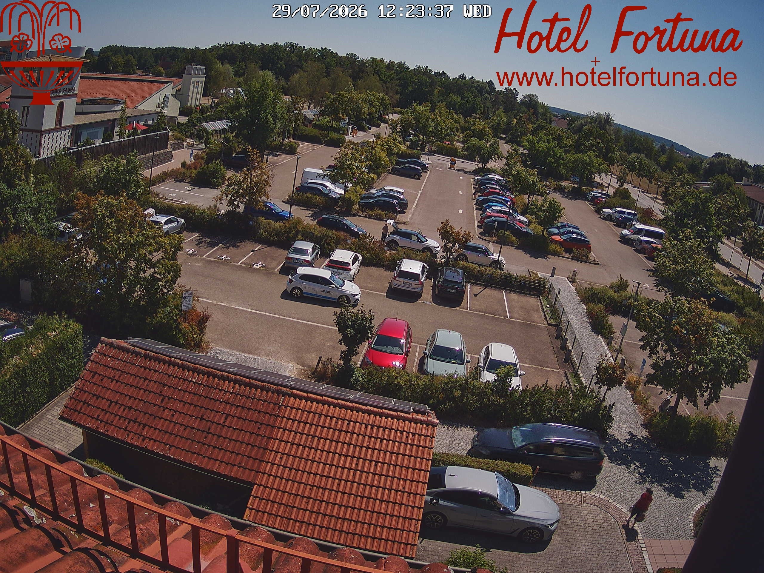 Archiv Foto Webcam Bad Gögging - Hotel Fortuna