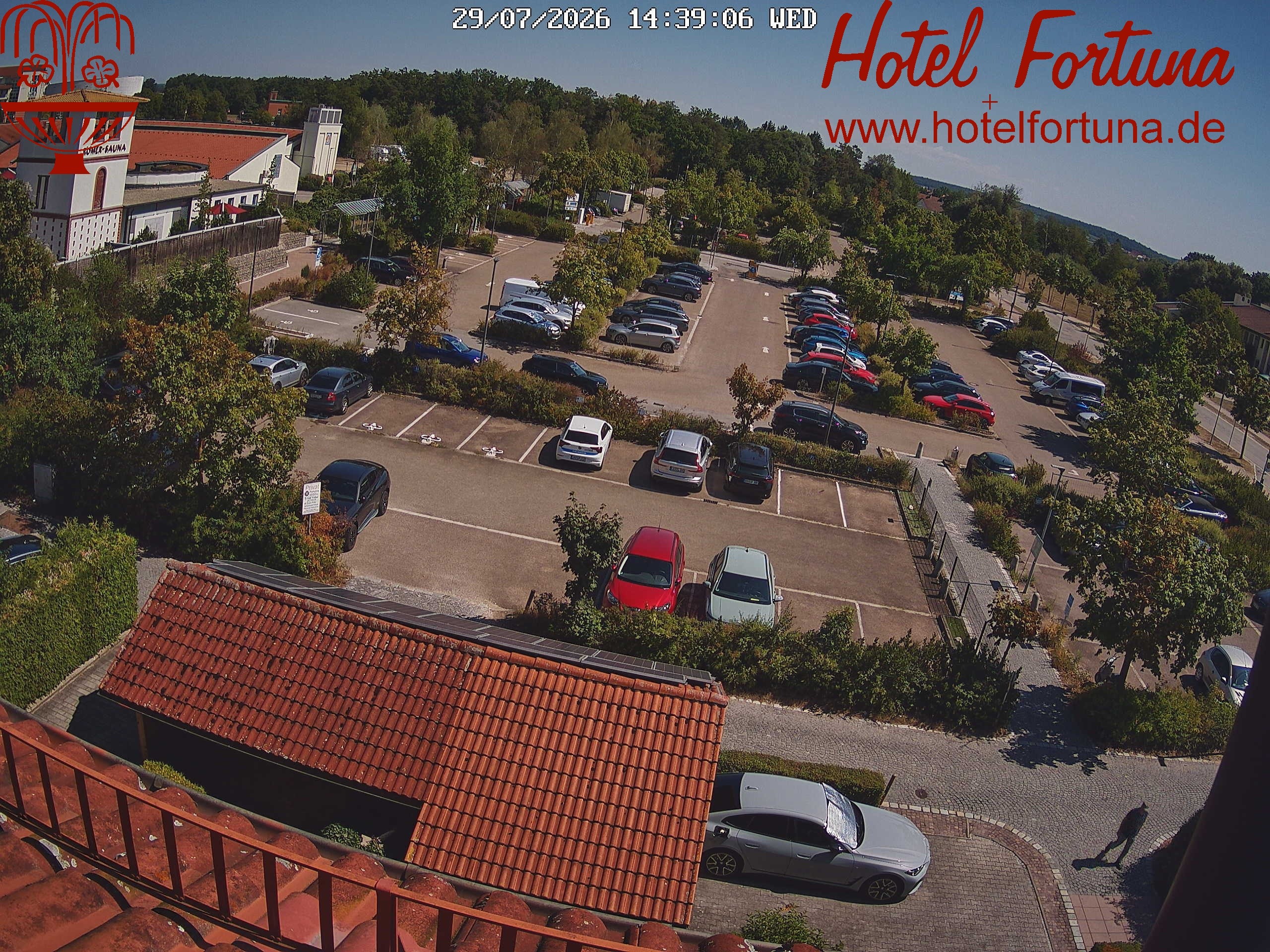 Archiv Foto Webcam Bad Gögging - Hotel Fortuna