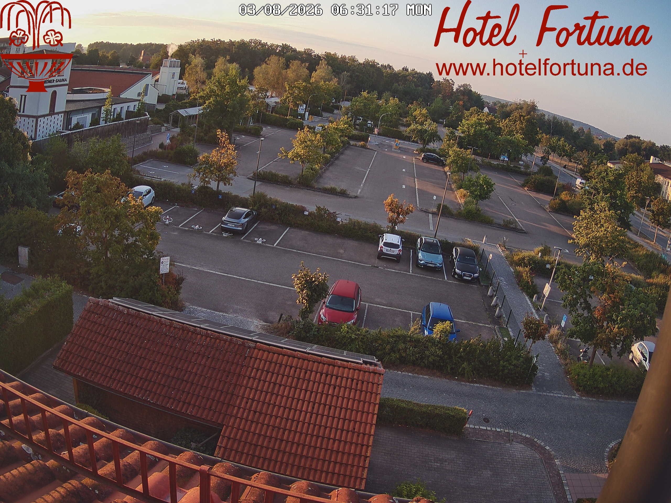Archiv Foto Webcam Bad Gögging - Hotel Fortuna