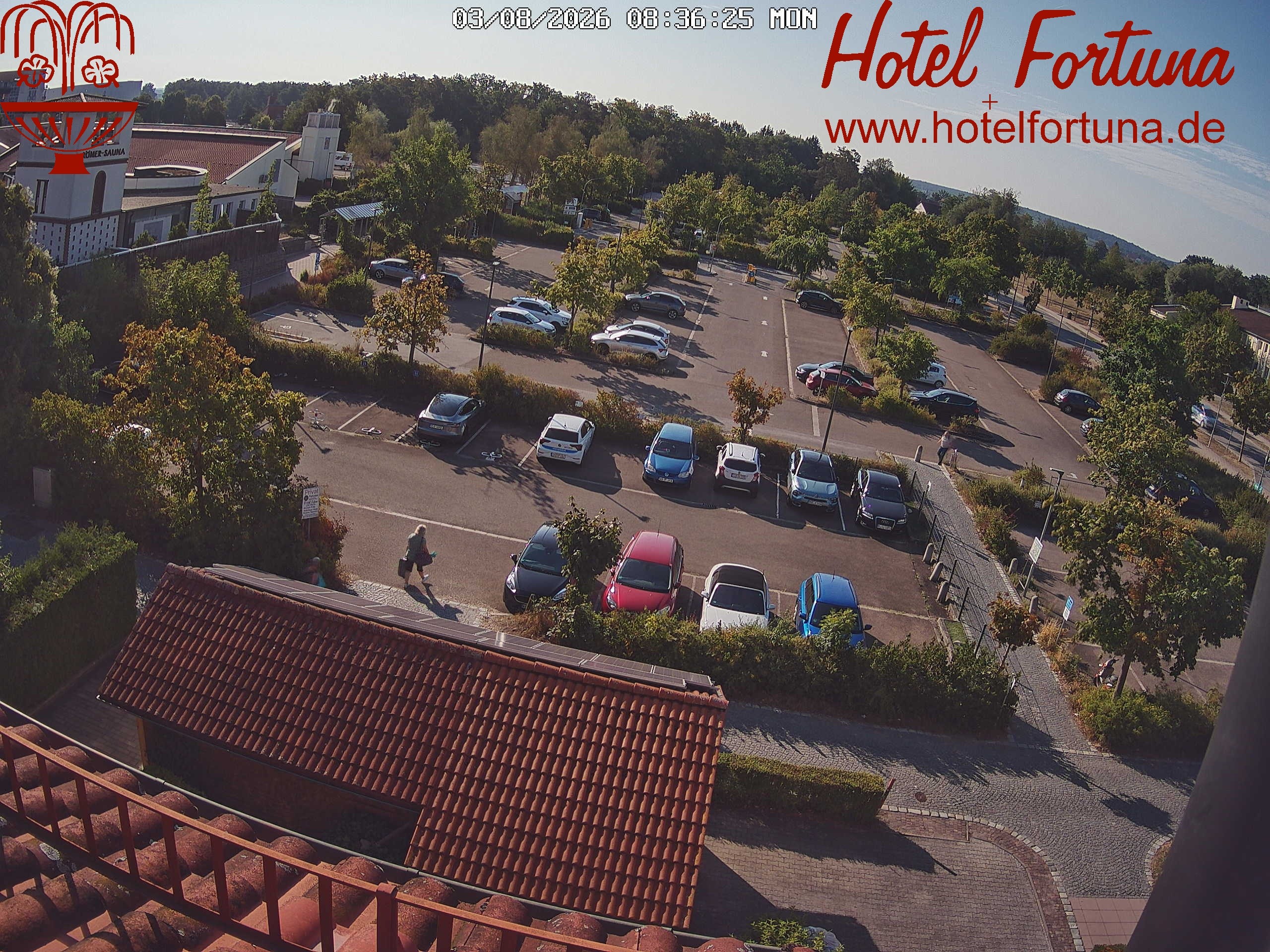 Archiv Foto Webcam Bad Gögging - Hotel Fortuna