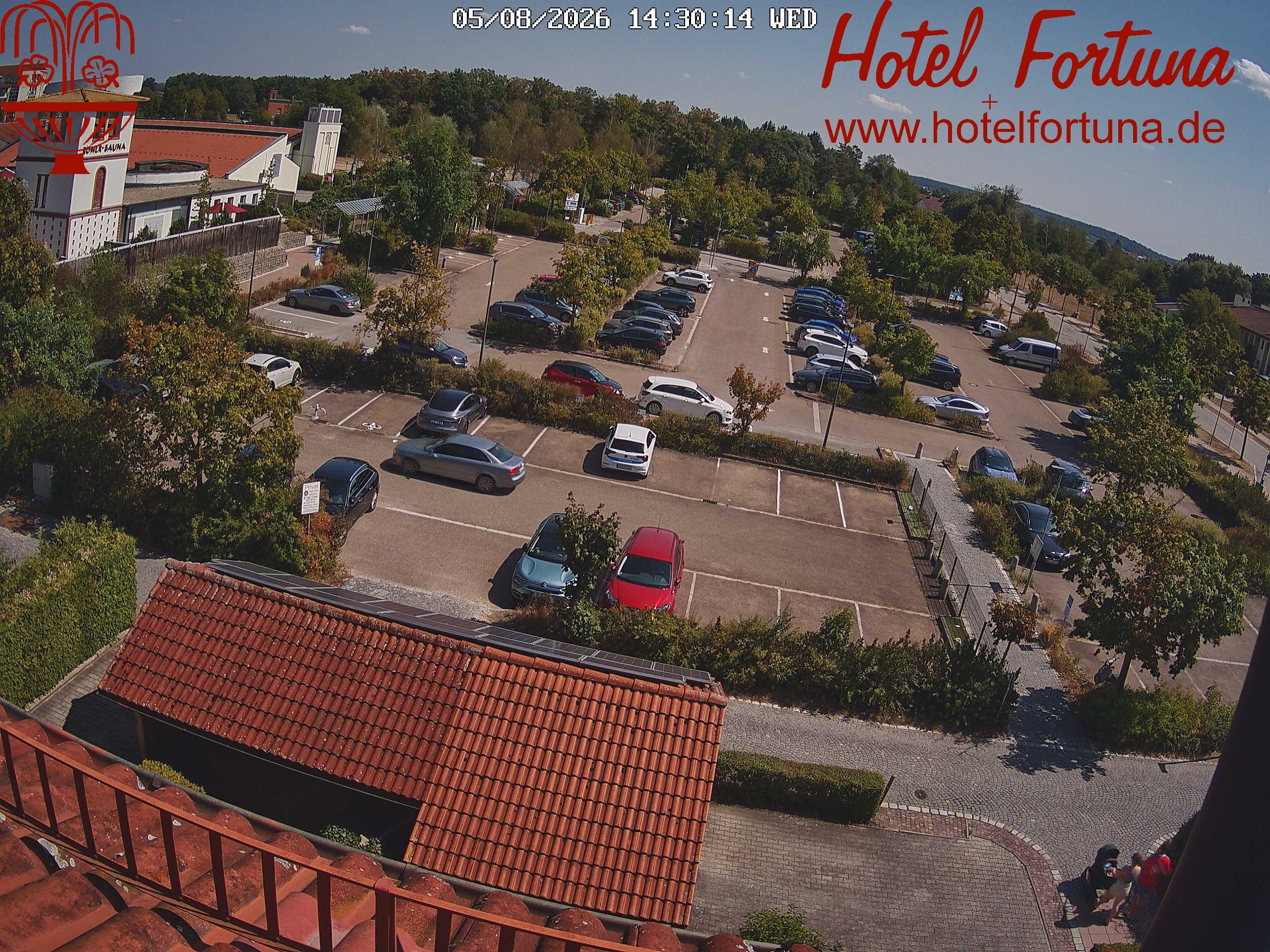 Archiv Foto Webcam Bad Gögging - Hotel Fortuna
