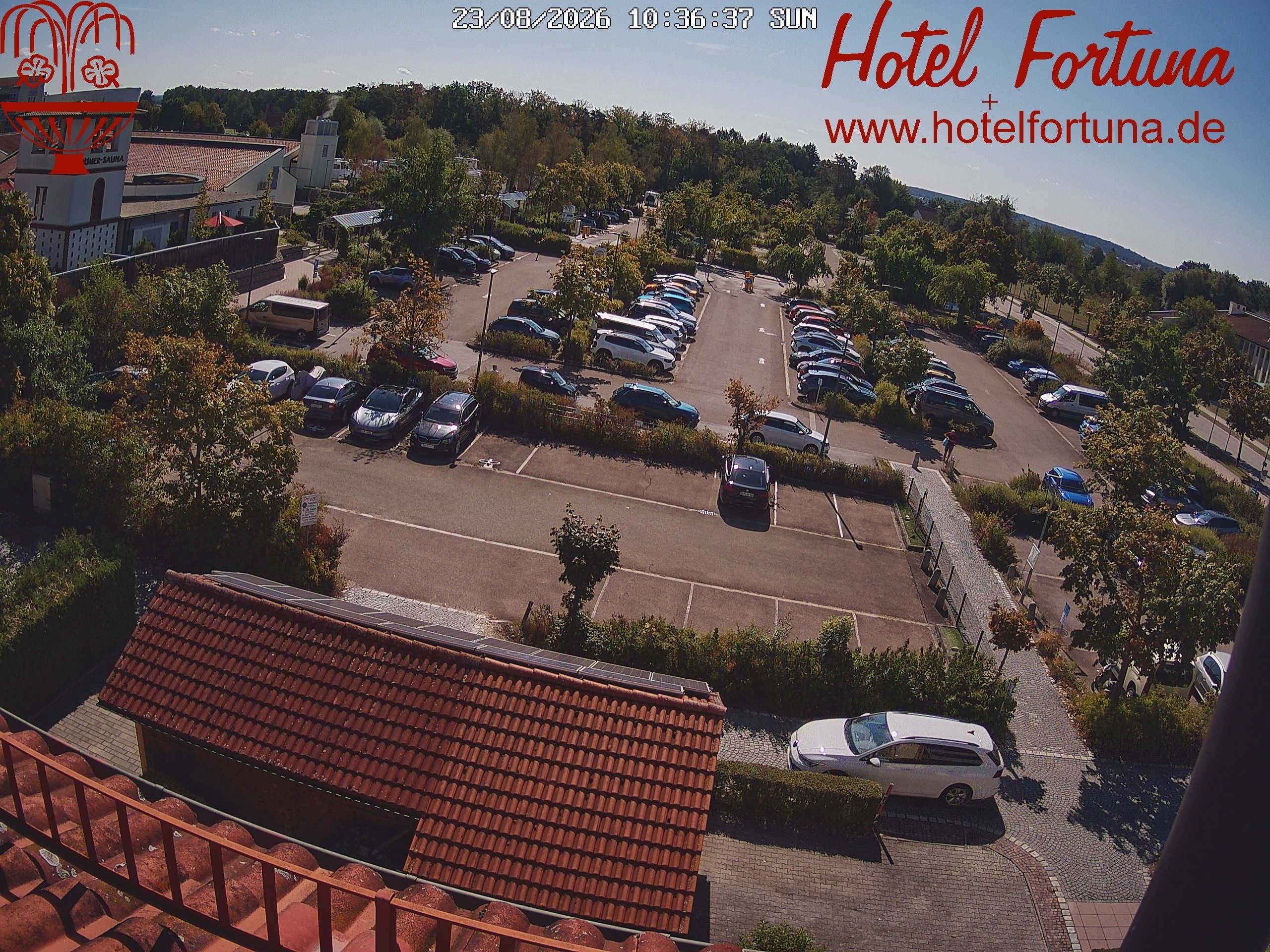 Archiv Foto Webcam Bad Gögging - Hotel Fortuna