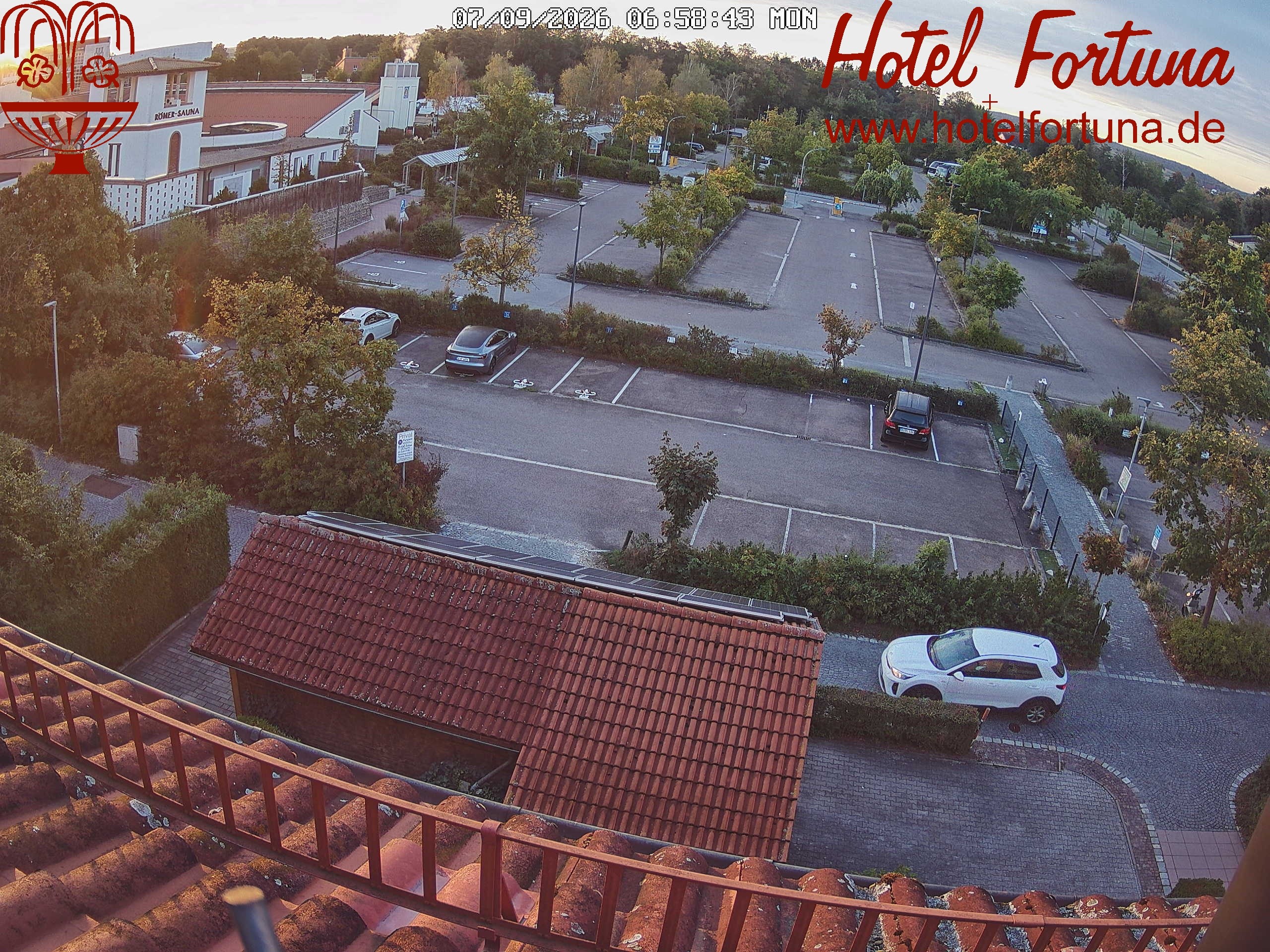 Archiv Foto Webcam Bad Gögging - Hotel Fortuna