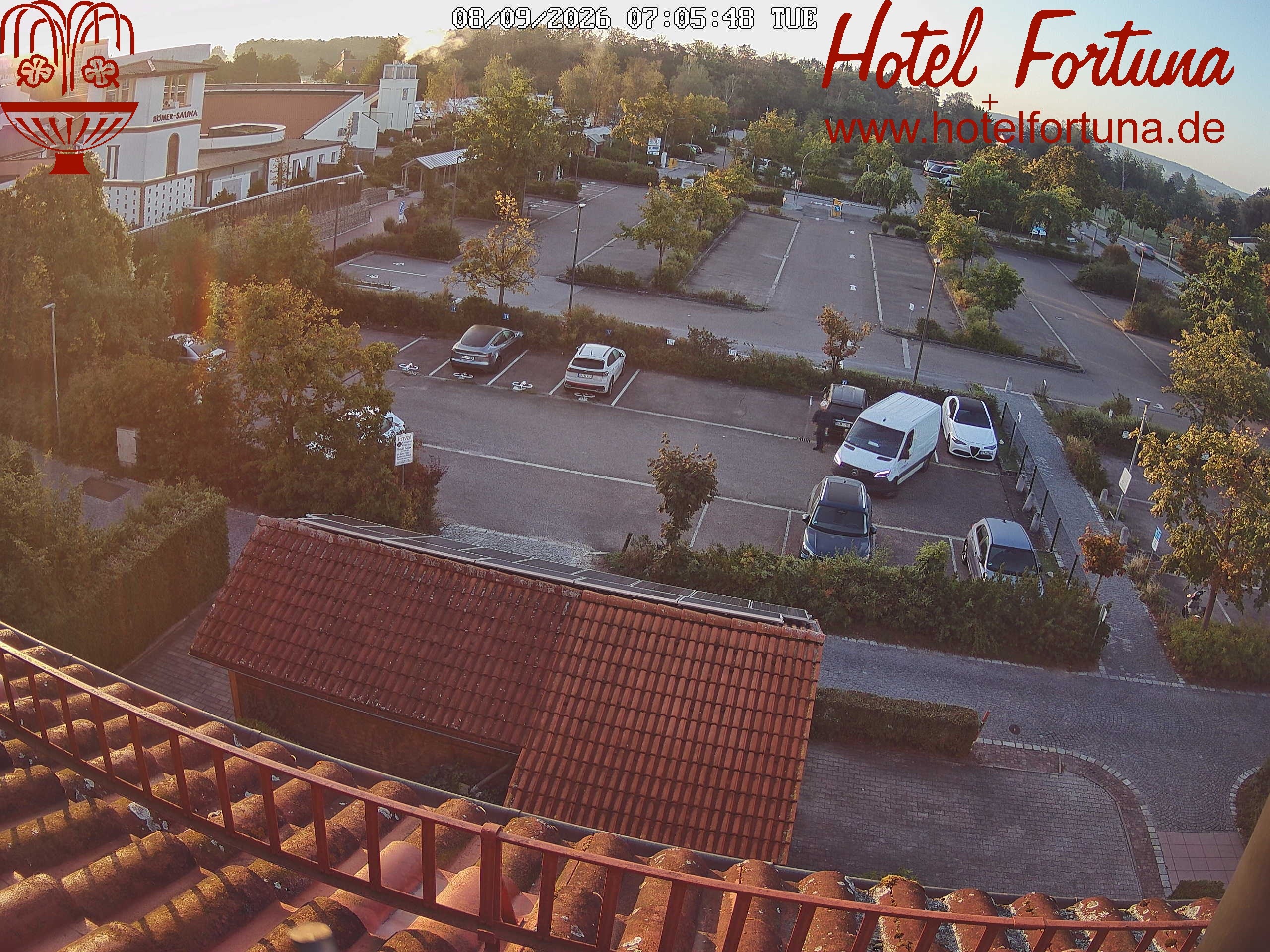 Archiv Foto Webcam Bad Gögging - Hotel Fortuna