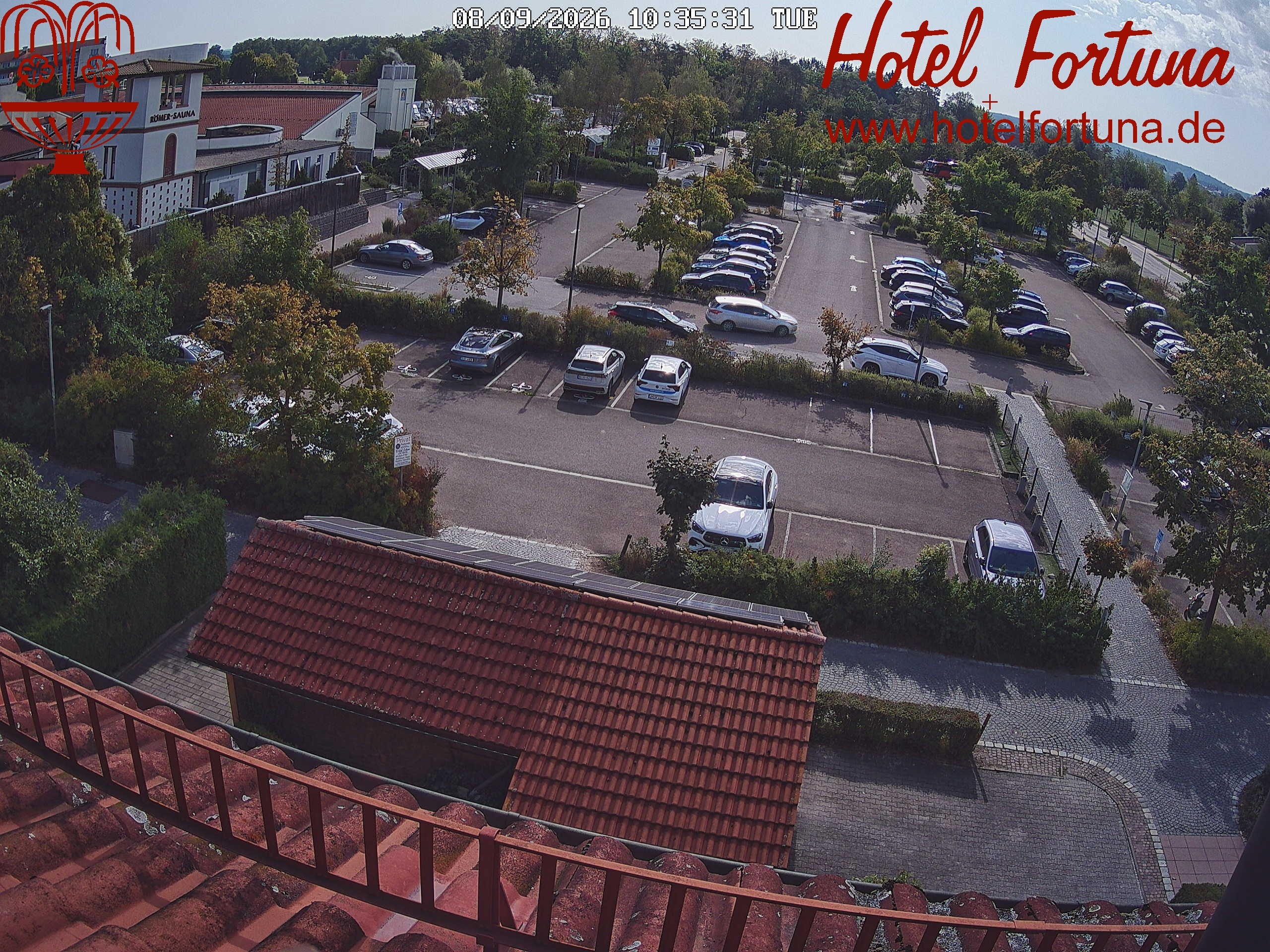 Archiv Foto Webcam Bad Gögging - Hotel Fortuna