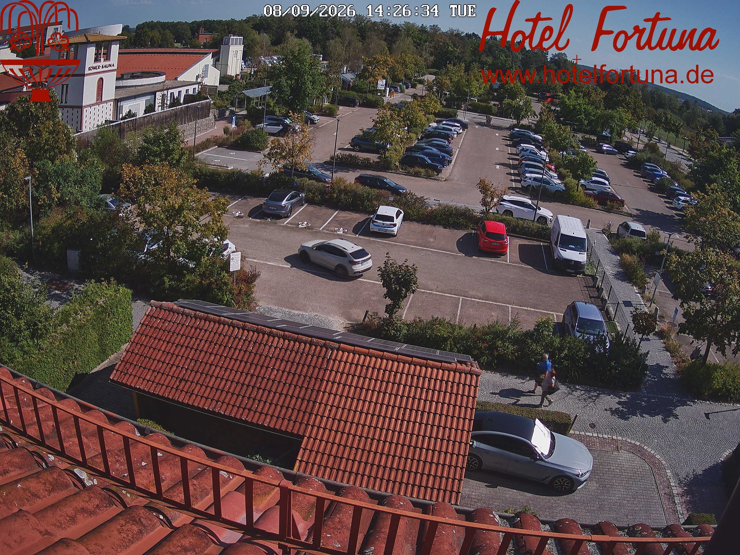 Archiv Foto Webcam Bad Gögging - Hotel Fortuna