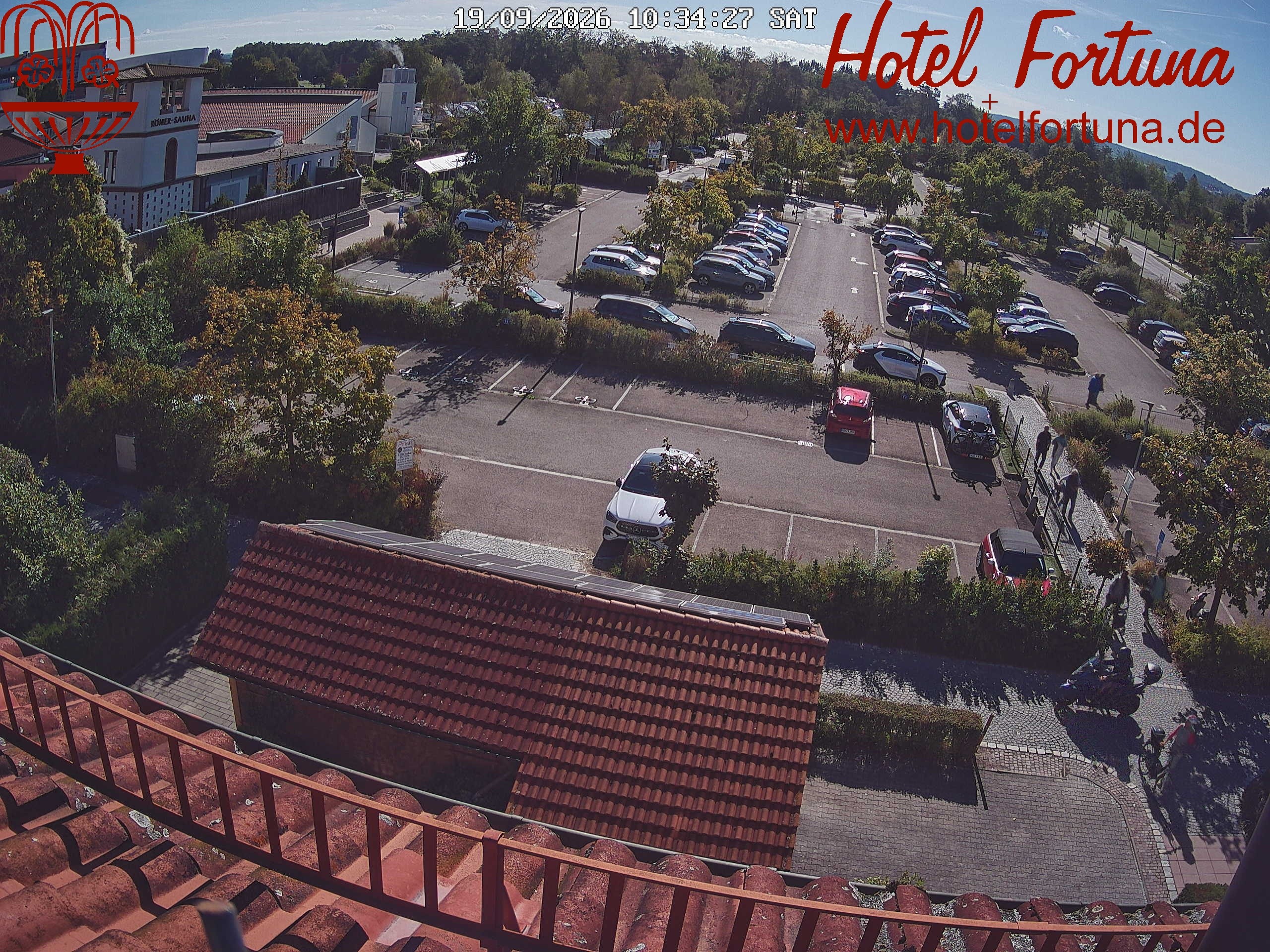 Archiv Foto Webcam Bad Gögging - Hotel Fortuna