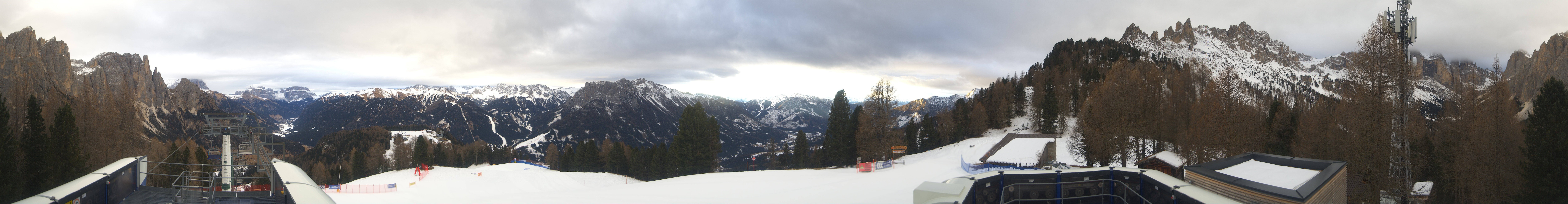 Archived image Webcam Fassa Valley Pian Pecei-Pra Martin lift