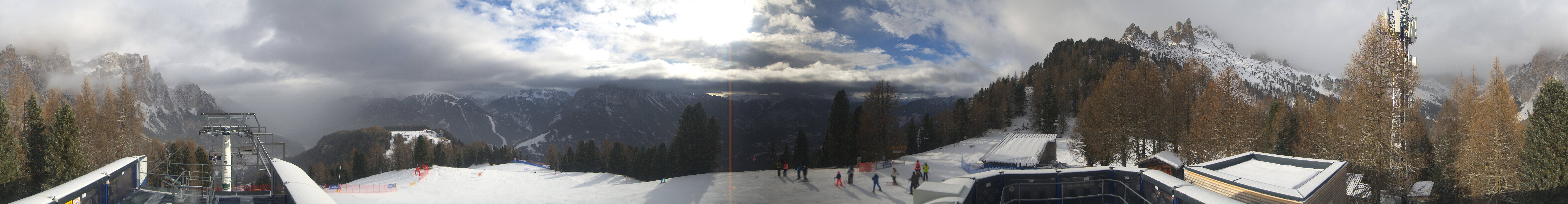 Archived image Webcam Fassa Valley Pian Pecei-Pra Martin lift