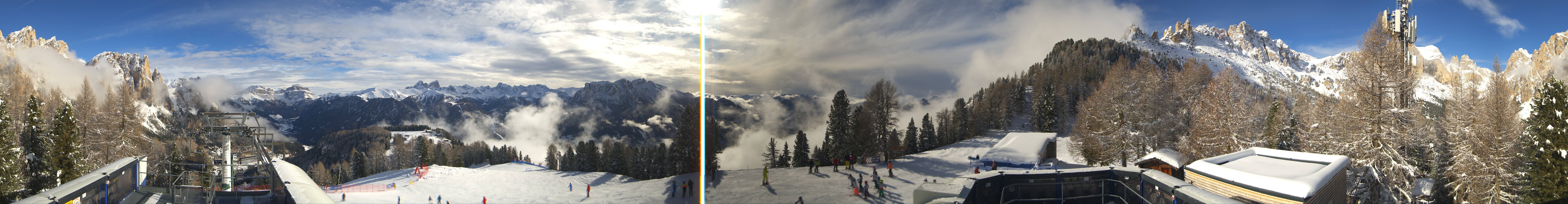 Archiv Foto Webcam Fassatal: Pian Pecei-Pra Martin