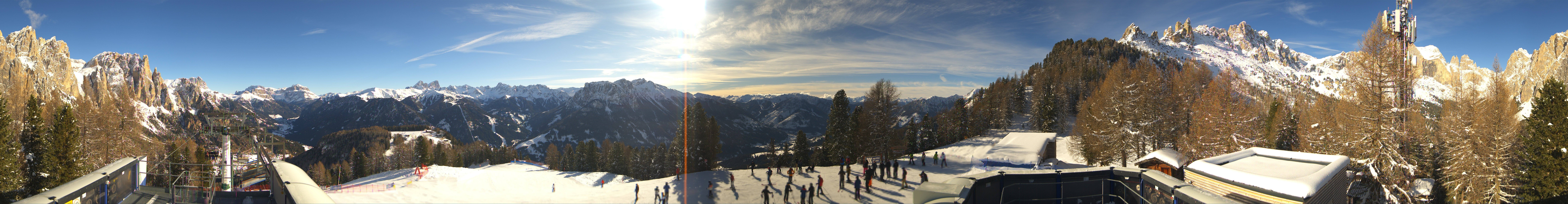 Archiv Foto Webcam Fassatal: Pian Pecei-Pra Martin