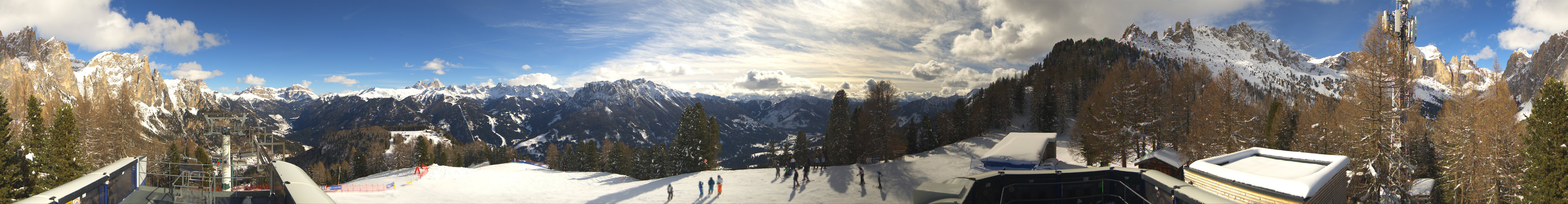 Archiv Foto Webcam Fassatal: Pian Pecei-Pra Martin