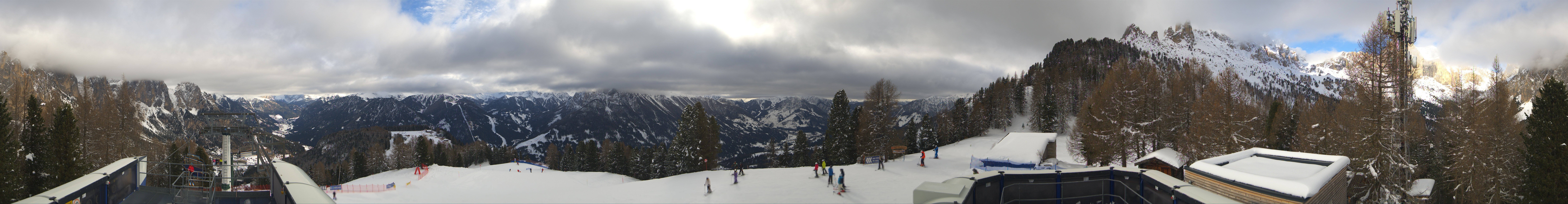 Archived image Webcam Fassa Valley Pian Pecei-Pra Martin lift