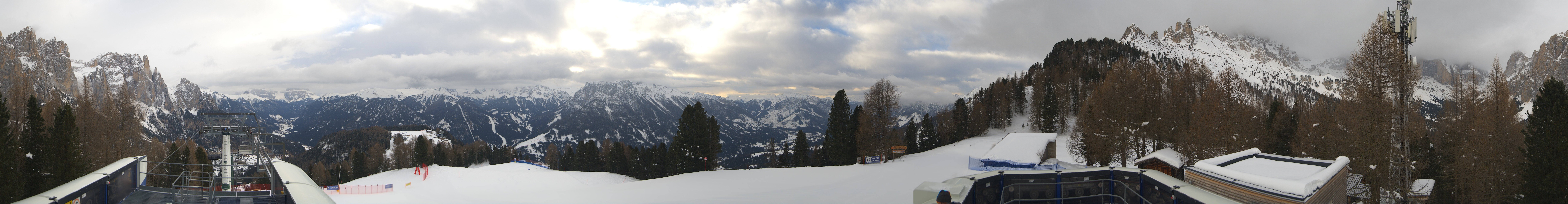 Archived image Webcam Fassa Valley Pian Pecei-Pra Martin lift