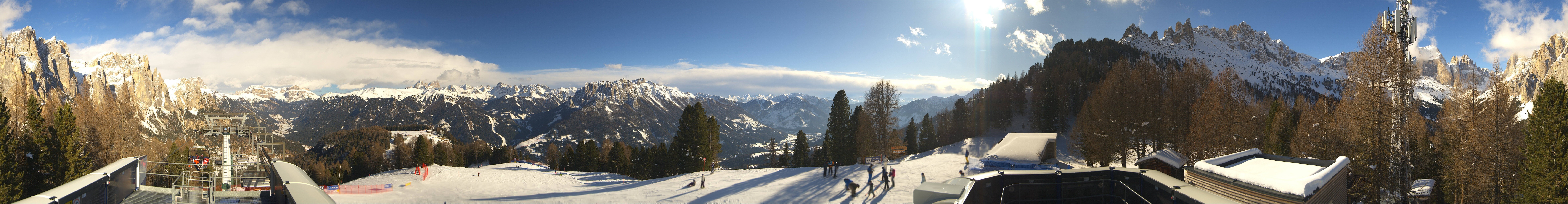 Archived image Webcam Fassa Valley Pian Pecei-Pra Martin lift