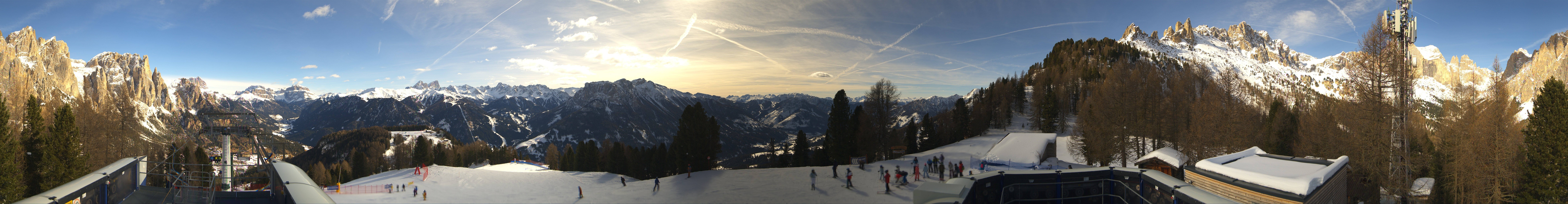 Archiv Foto Webcam Fassatal: Pian Pecei-Pra Martin