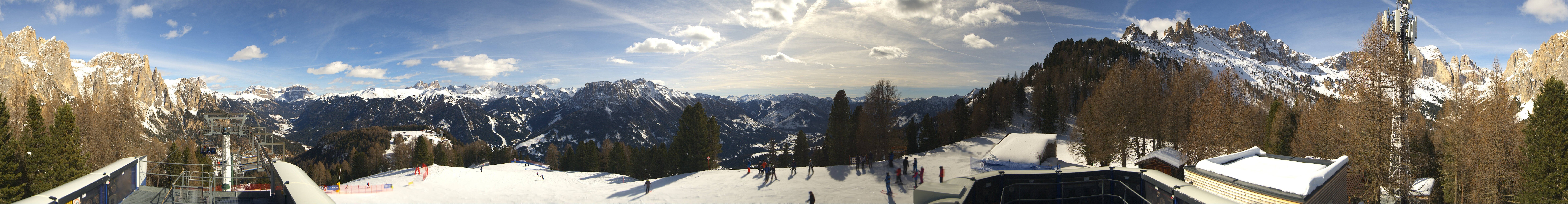 Archiv Foto Webcam Fassatal: Pian Pecei-Pra Martin