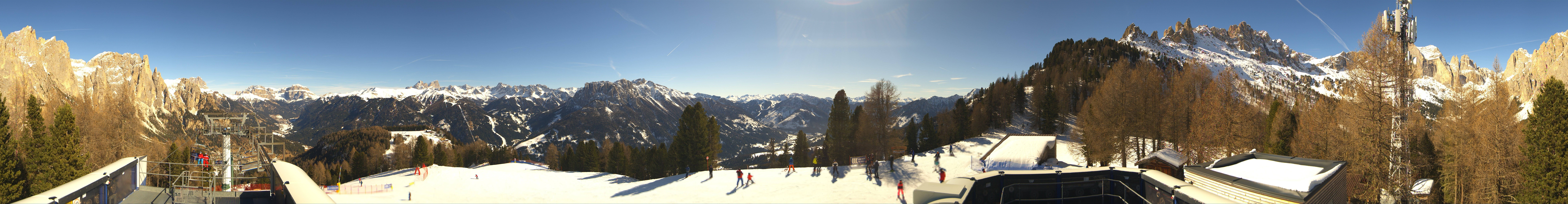 Archived image Webcam Fassa Valley Pian Pecei-Pra Martin lift