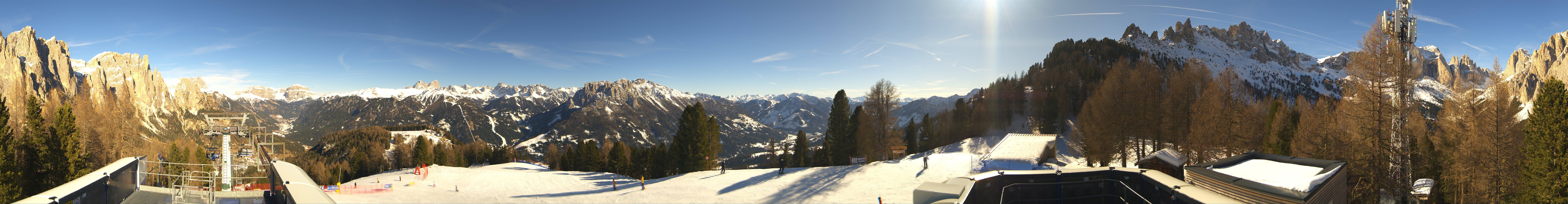 Archived image Webcam Fassa Valley Pian Pecei-Pra Martin lift