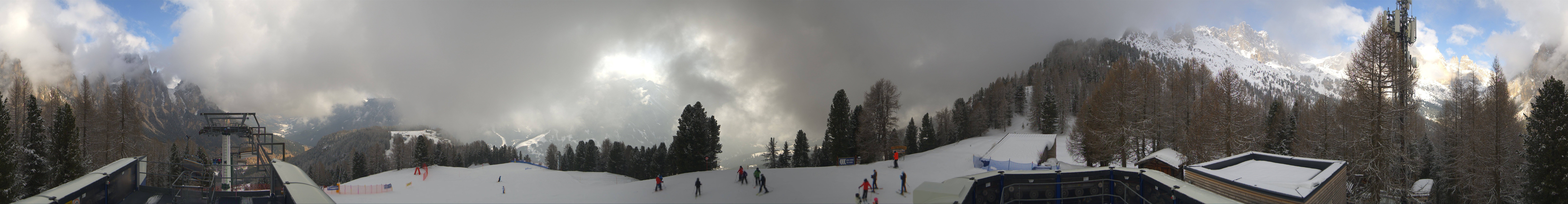 Archived image Webcam Fassa Valley Pian Pecei-Pra Martin lift