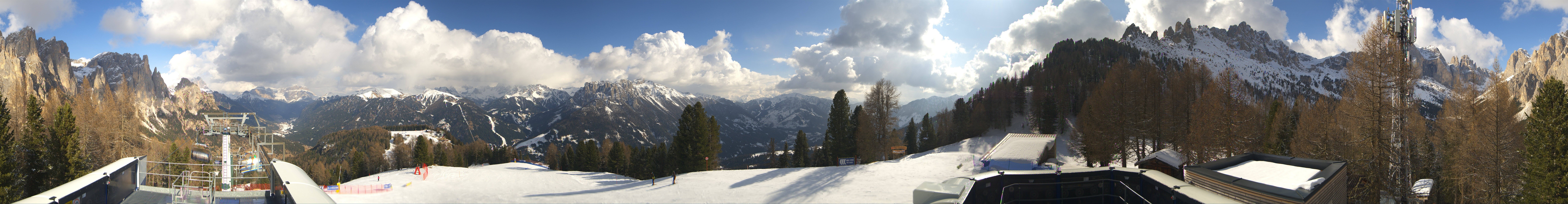 Archived image Webcam Fassa Valley Pian Pecei-Pra Martin lift