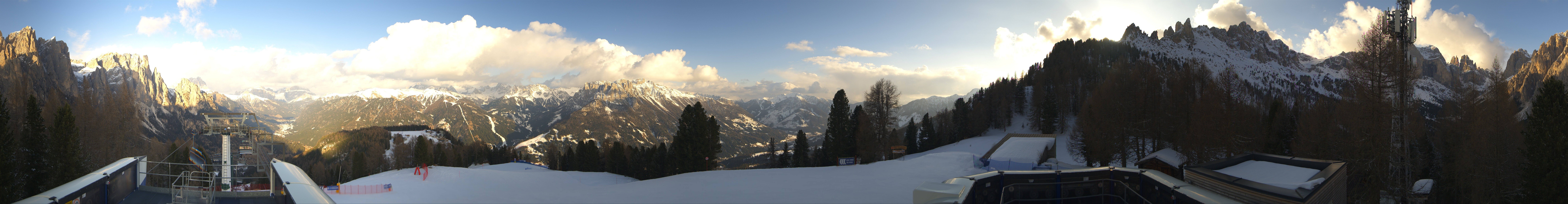 Archived image Webcam Fassa Valley Pian Pecei-Pra Martin lift