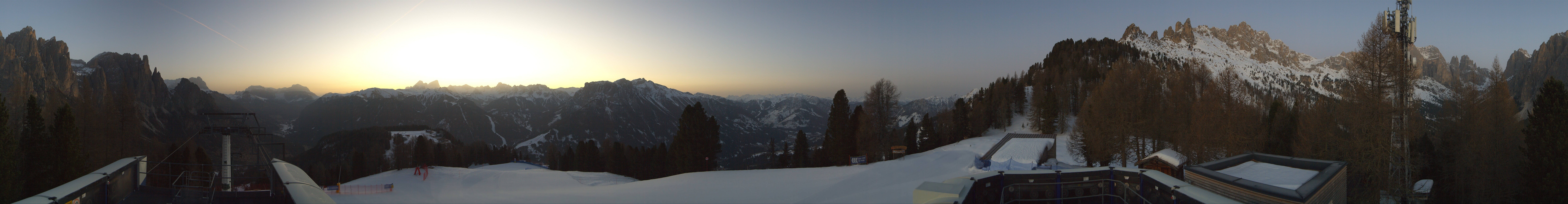 Archived image Webcam Fassa Valley Pian Pecei-Pra Martin lift