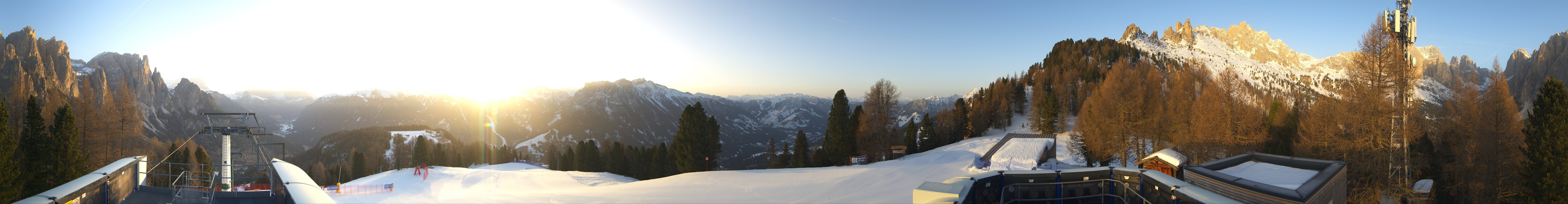 Archived image Webcam Fassa Valley Pian Pecei-Pra Martin lift