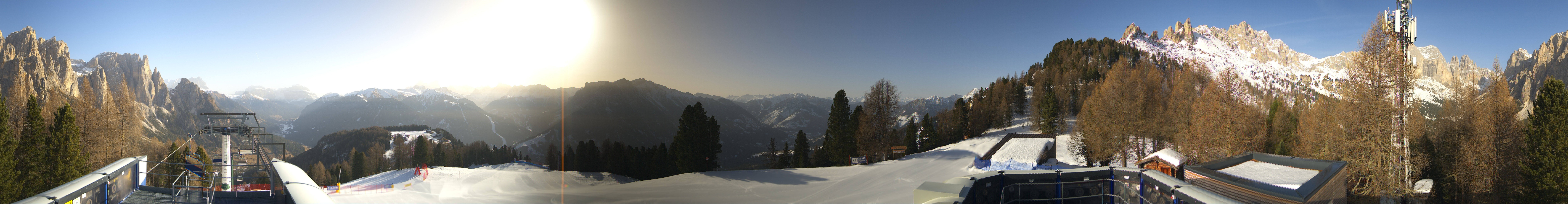 Archived image Webcam Fassa Valley Pian Pecei-Pra Martin lift