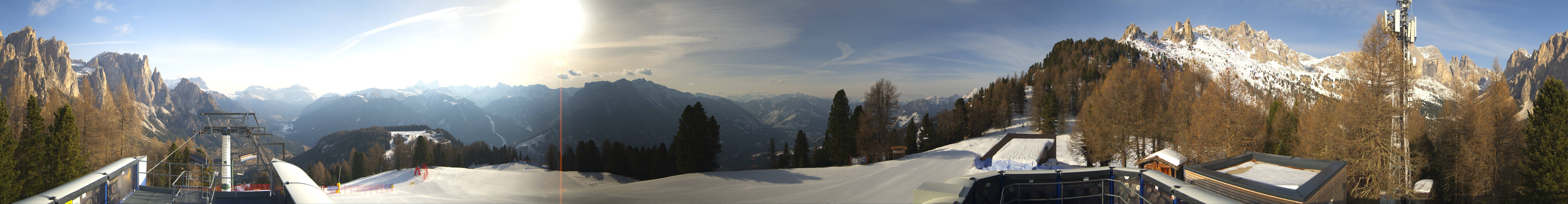 Archived image Webcam Fassa Valley Pian Pecei-Pra Martin lift