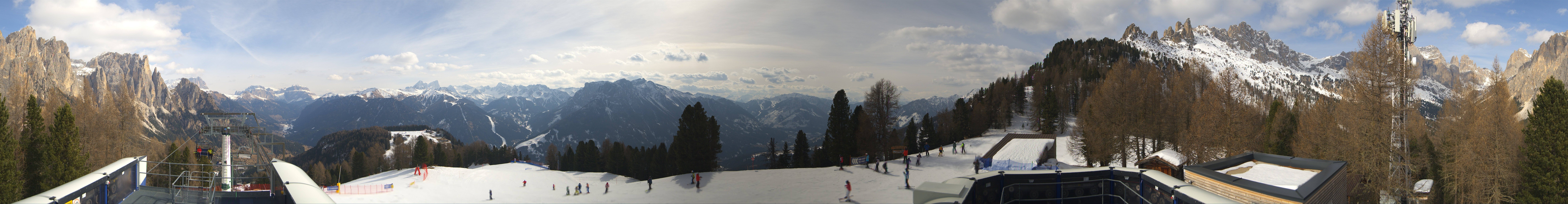 Archived image Webcam Fassa Valley Pian Pecei-Pra Martin lift