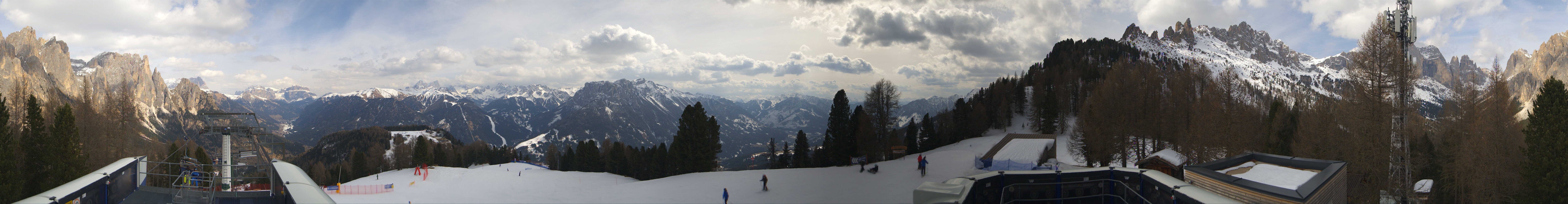 Archived image Webcam Fassa Valley Pian Pecei-Pra Martin lift