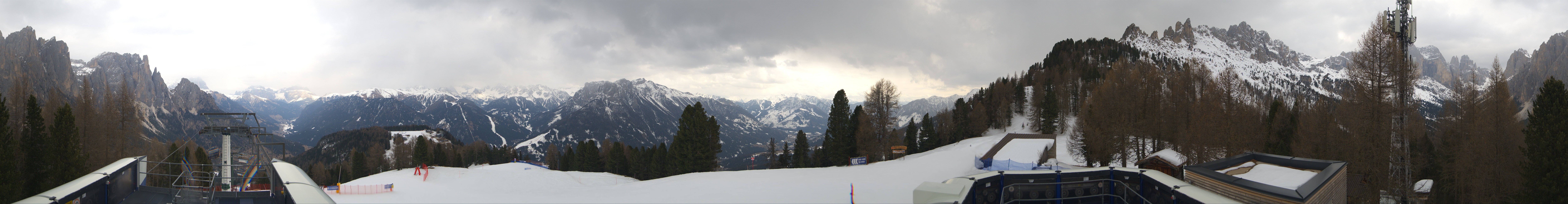 Archived image Webcam Fassa Valley Pian Pecei-Pra Martin lift